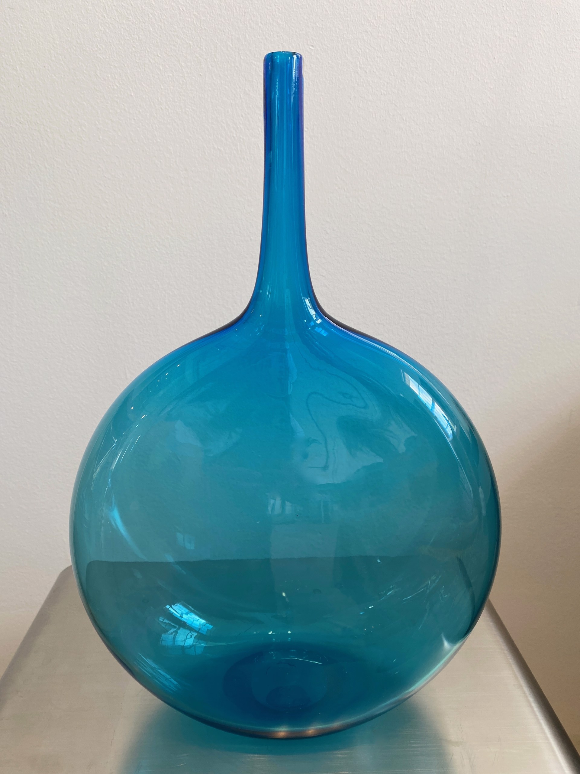 Light Blue Large Lecca Lecca Bottle by John Geci