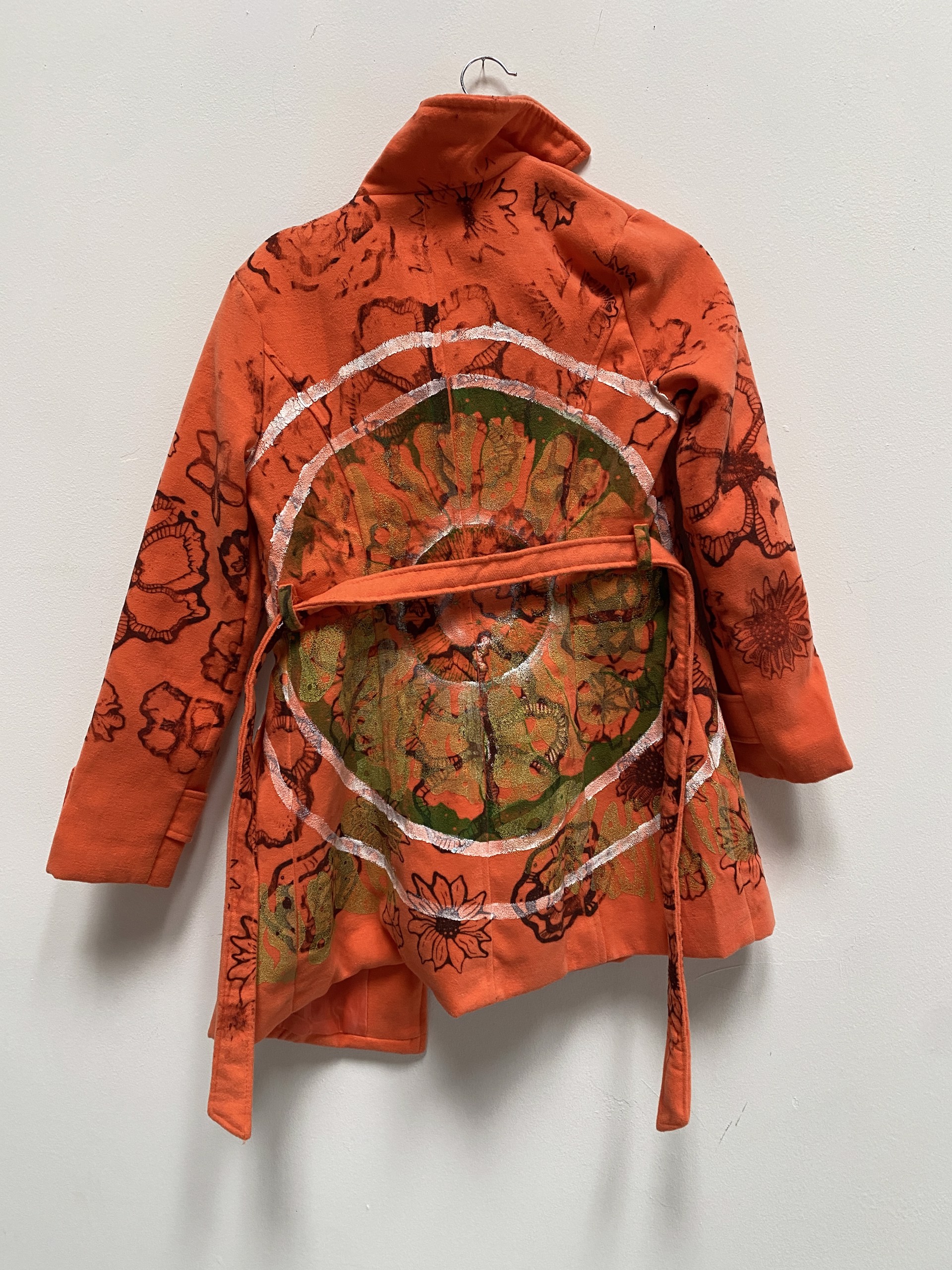Orange Jacket by Laurie Shapiro
