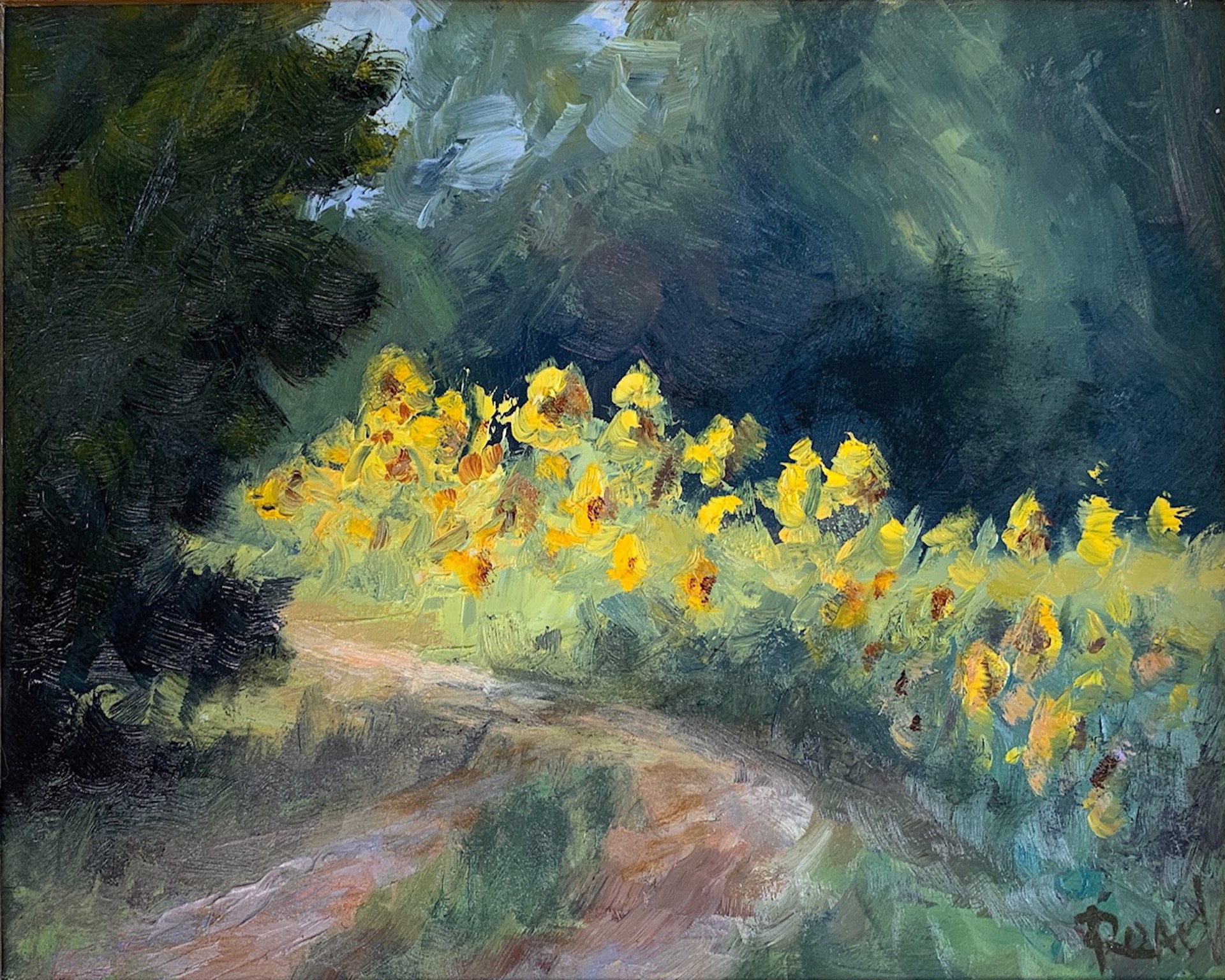 Summer Sunflowers by Carol Roark