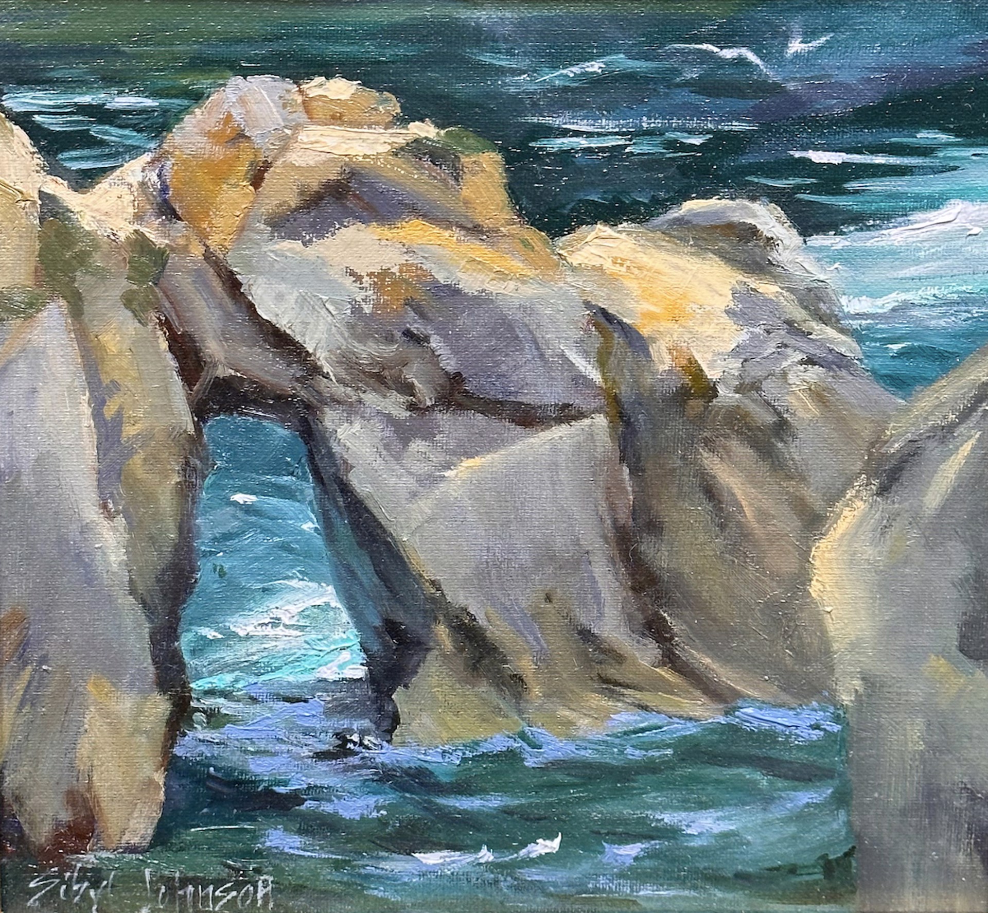 The Arch at Point Lobos by Sibyl Johnson