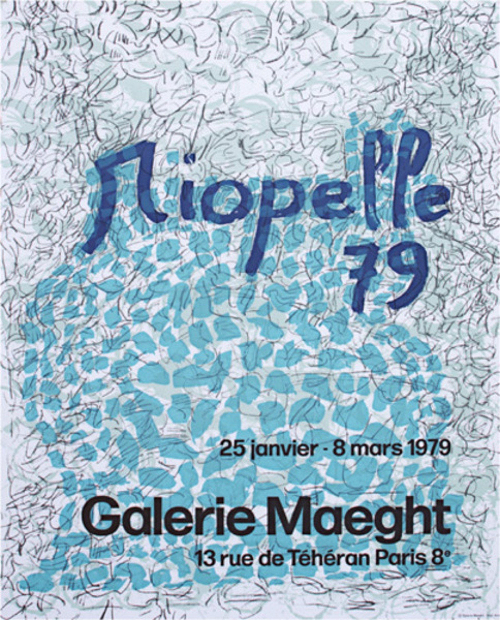 Galerie Maeght Exhibition by Jean-Paul Riopelle