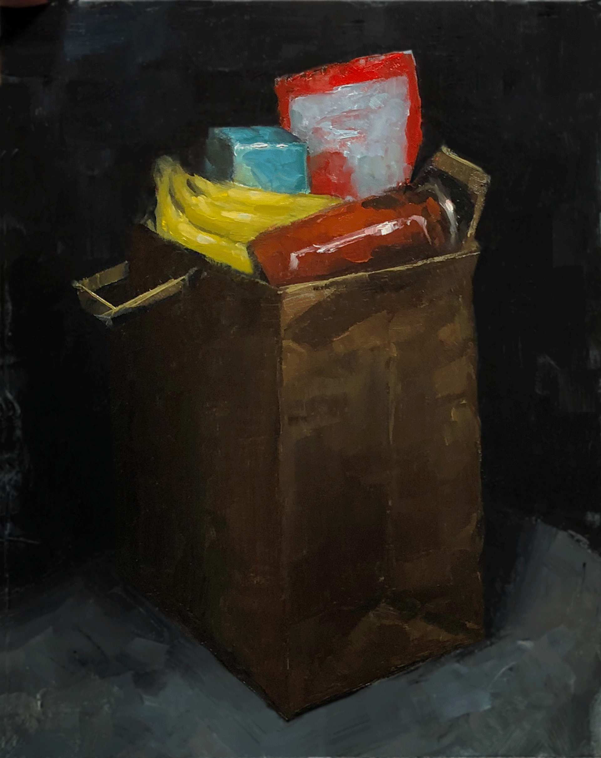 Health Study 23: Quarantine Groceries by Tom Giesler