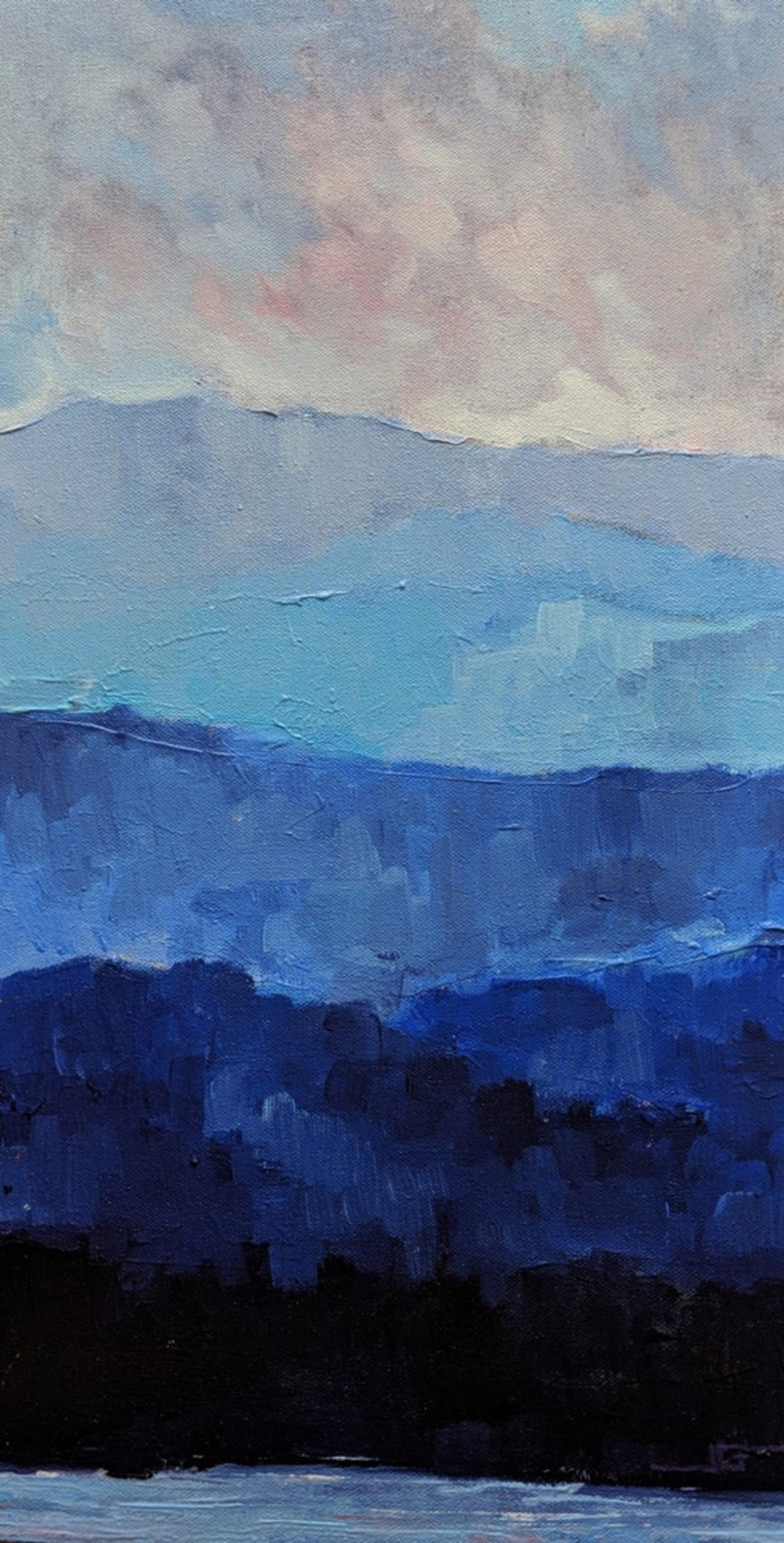 Blue Study by James Goodliff