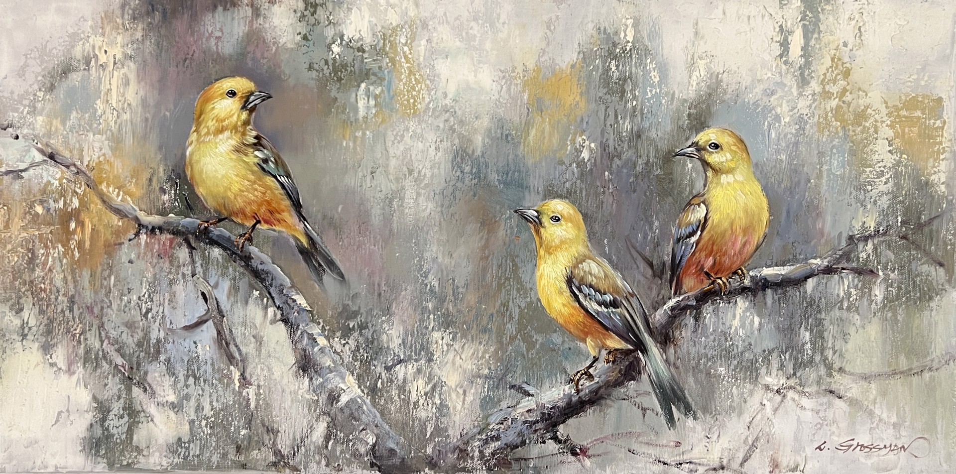 FINCHES by K GROSSMAN