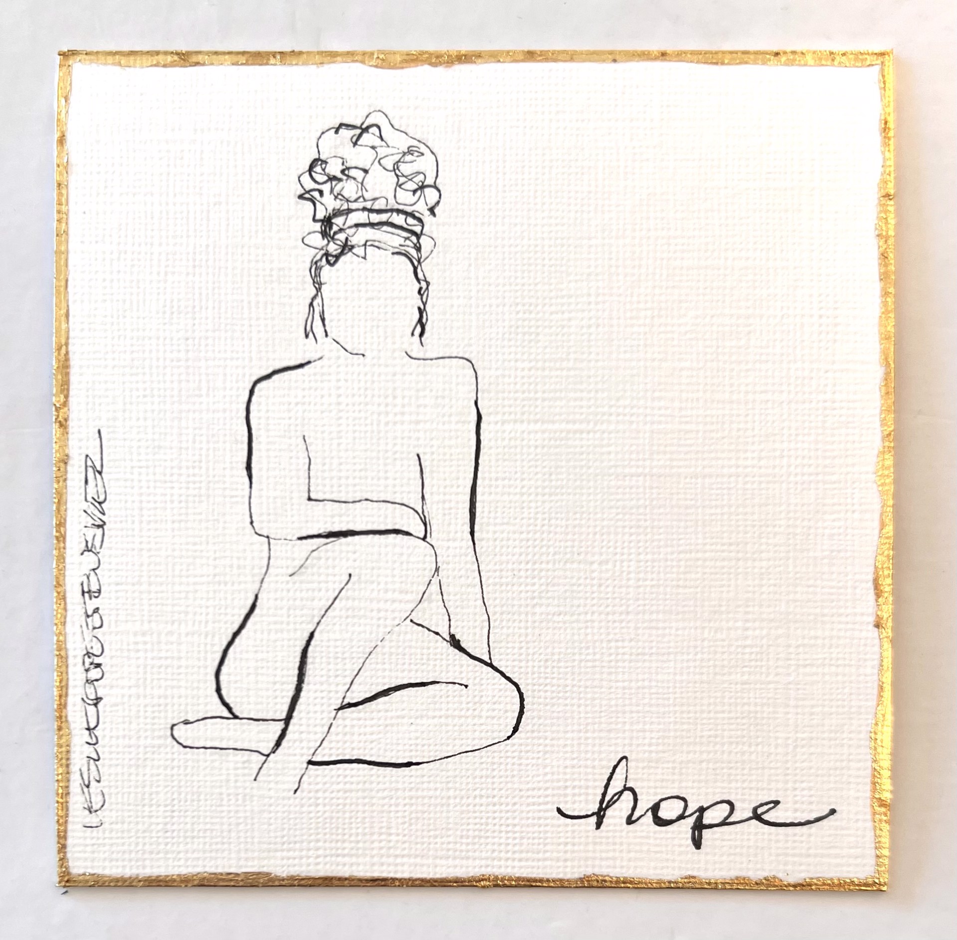 Embracing Hope No. 1 by Leslie Poteet Busker