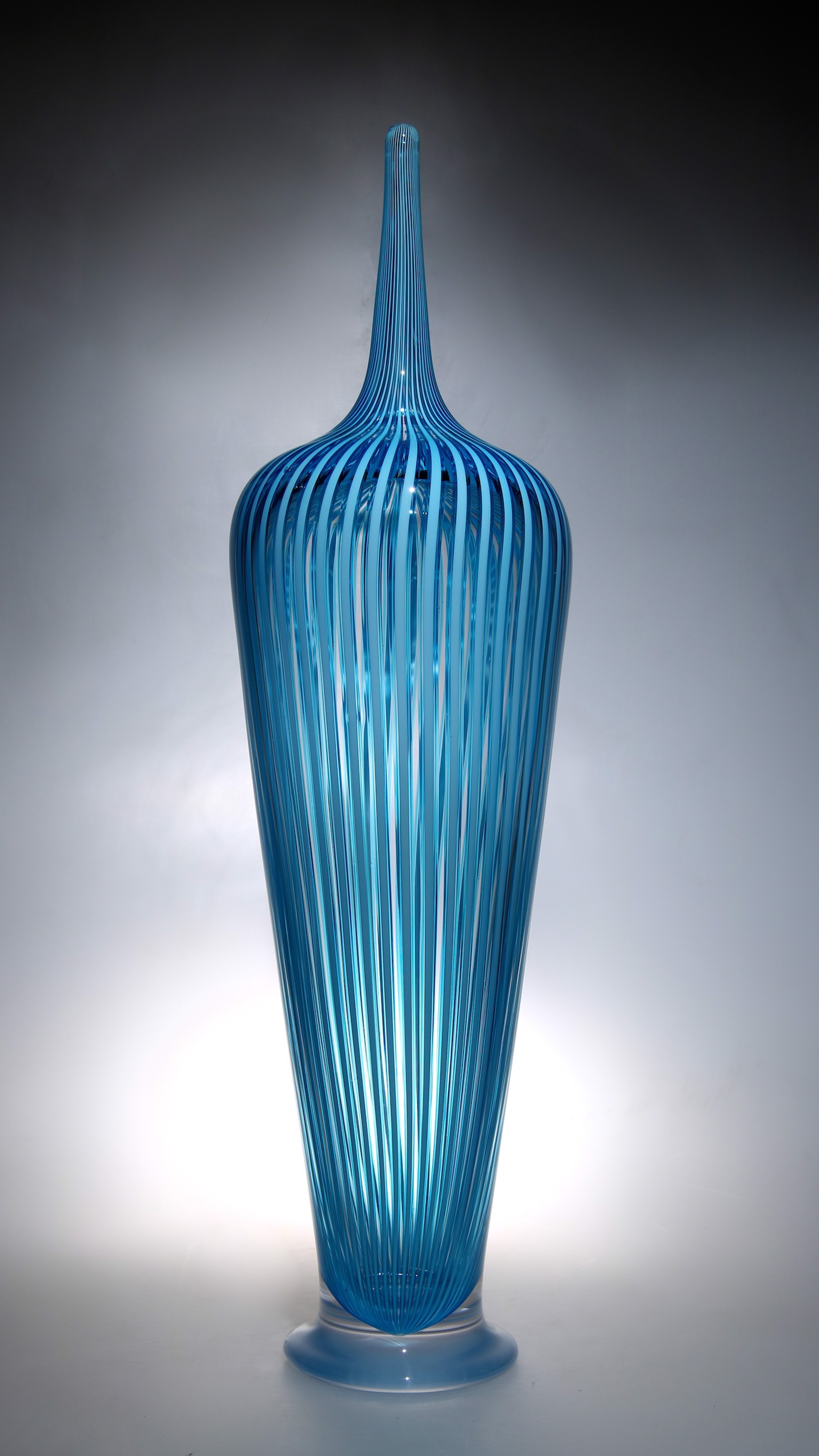 "Copper Blue Parabola" by David Patchen