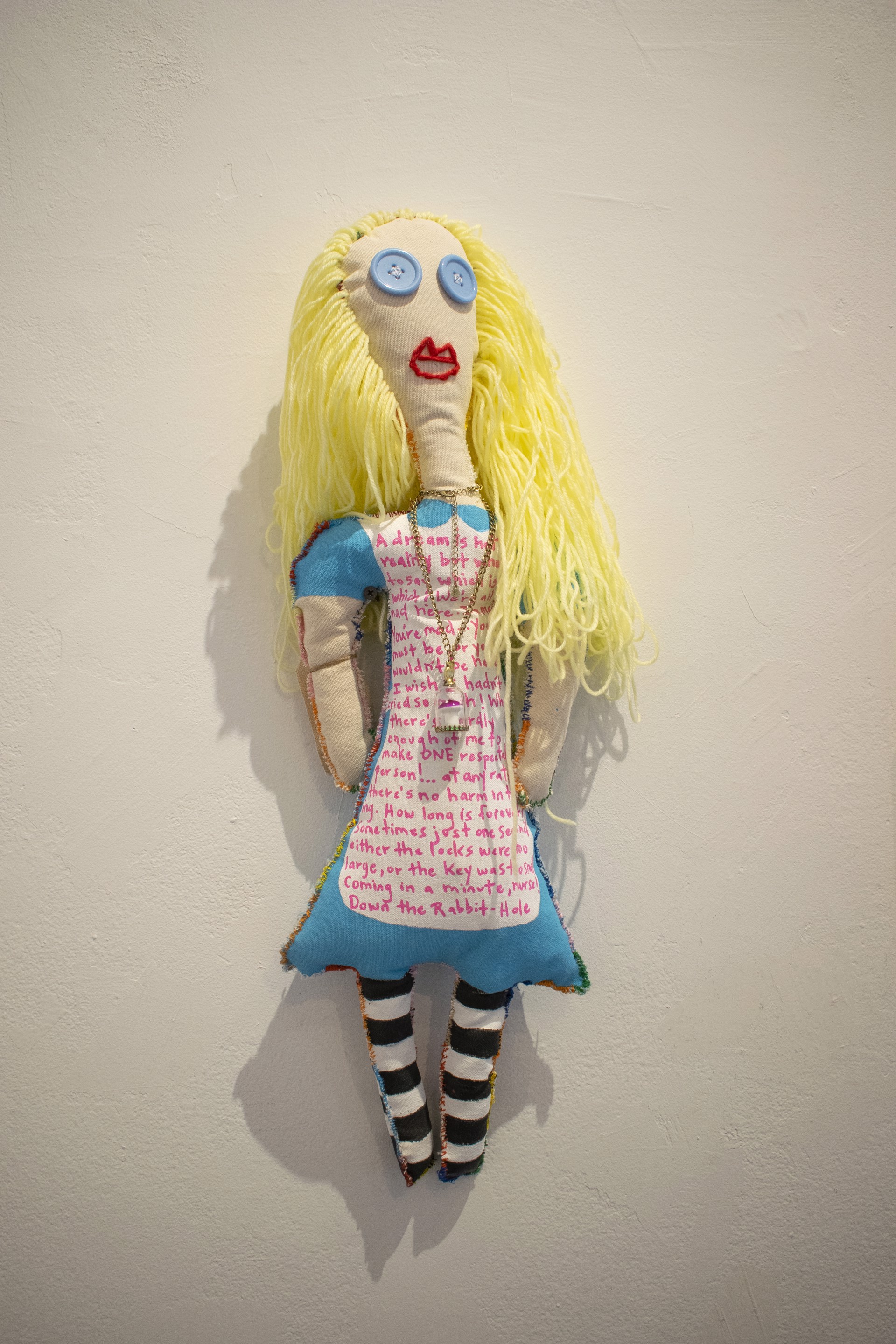 Alice in Wonderland Asylum Doll by Susan Spangenberg