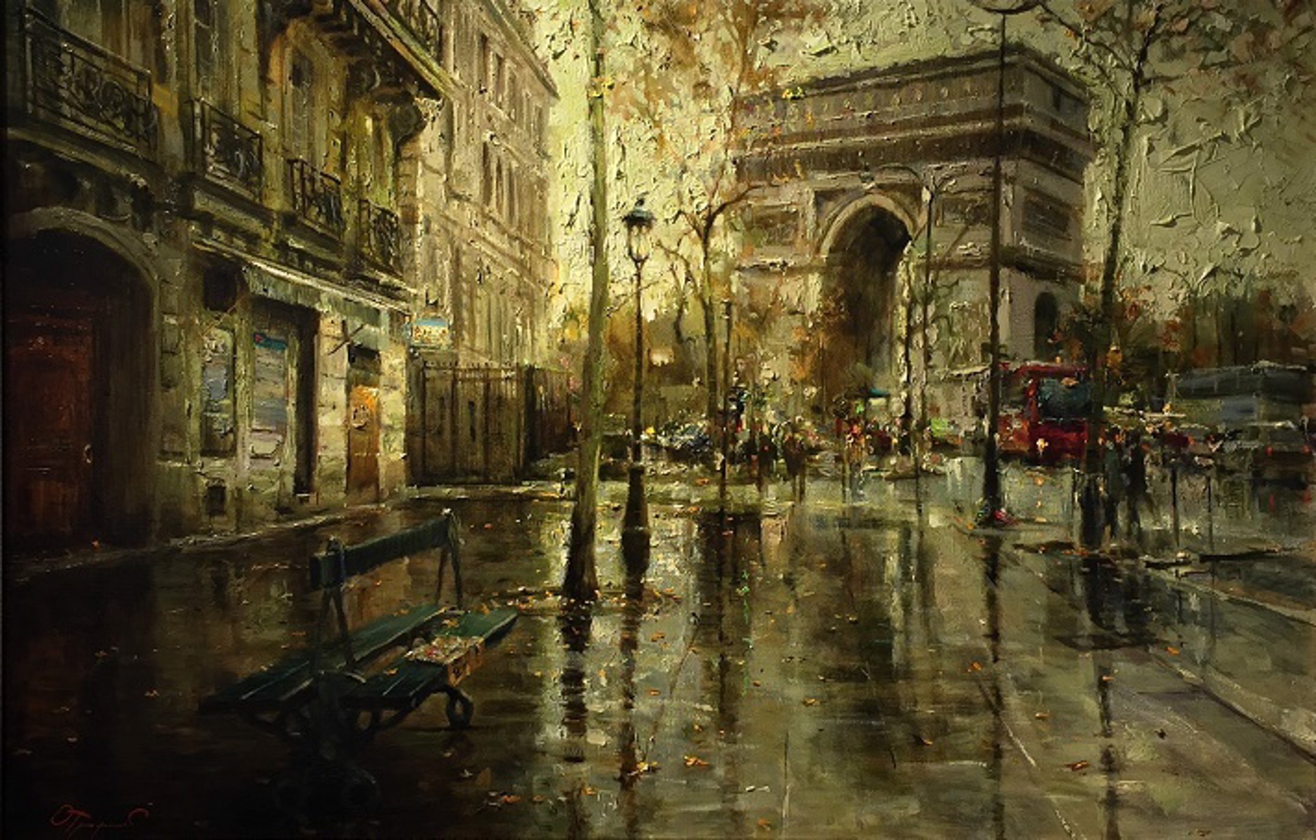 "Autumn In Paris" by Oleg Trofimov