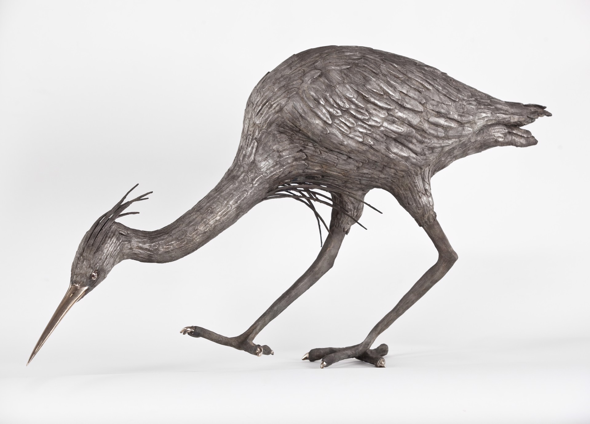 Stalking Heron by Andreas von Huene