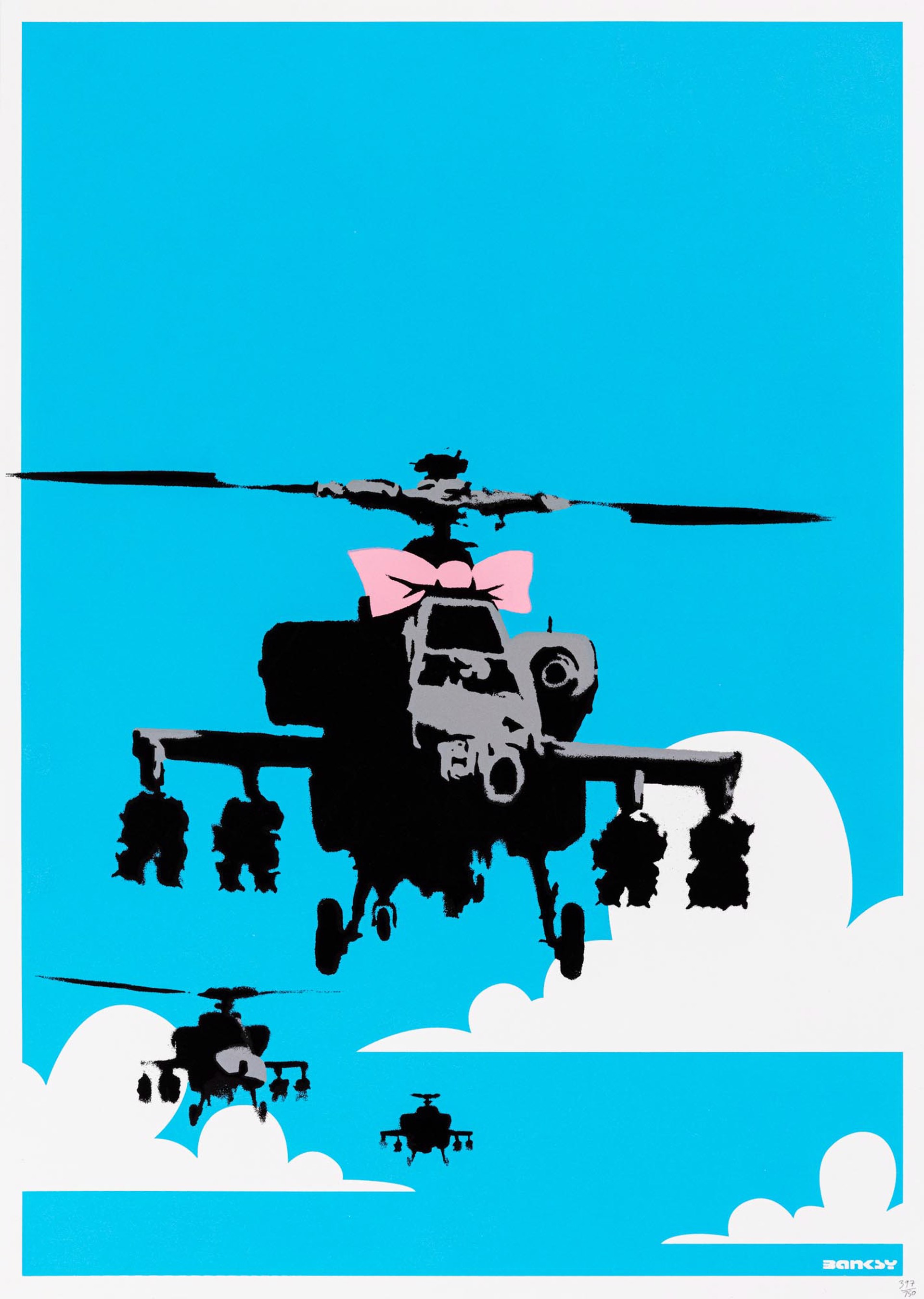 Happy Chopper by Banksy