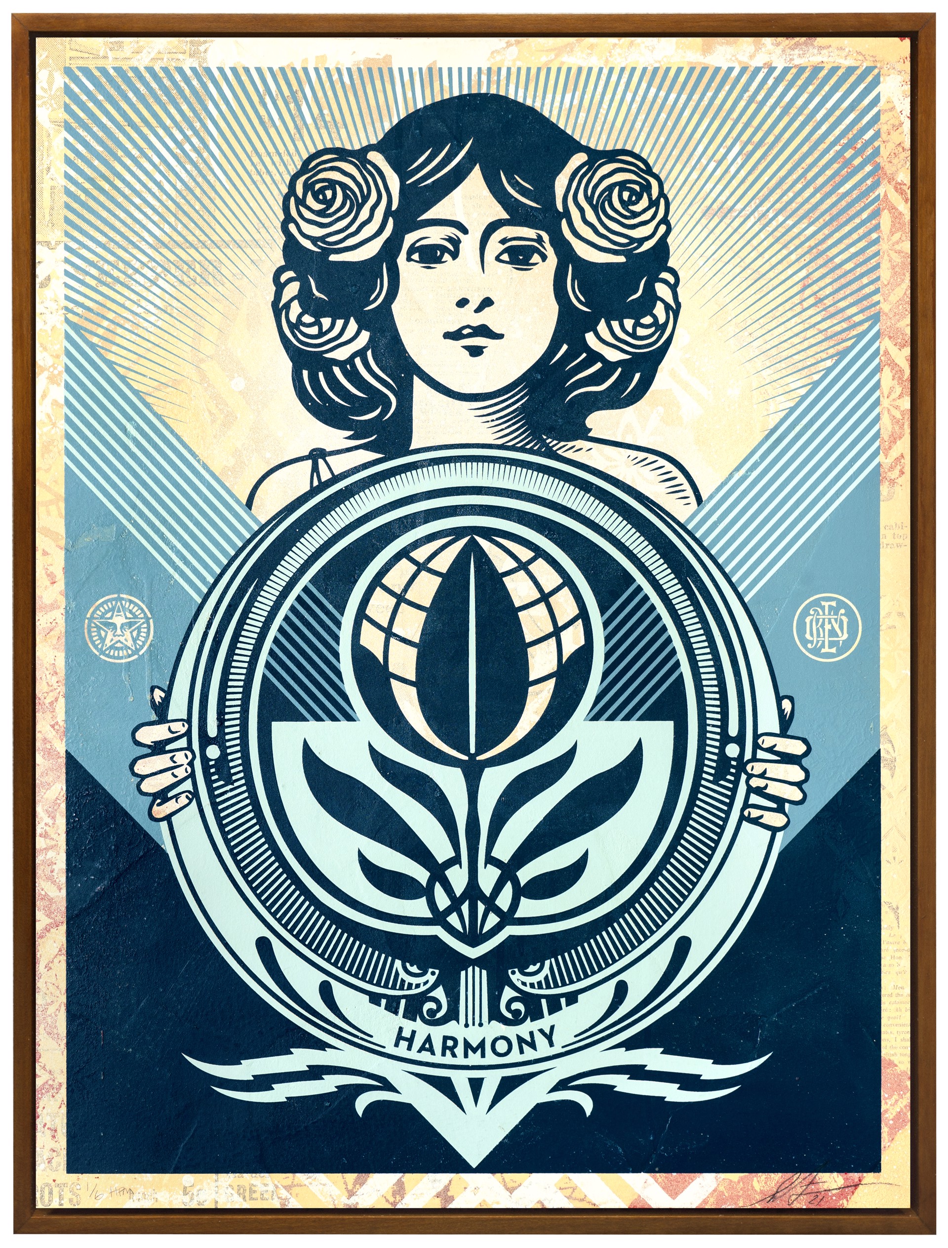 Protect Biodiversity-Cultivate Harmony by Shepard Fairey / Limited editions