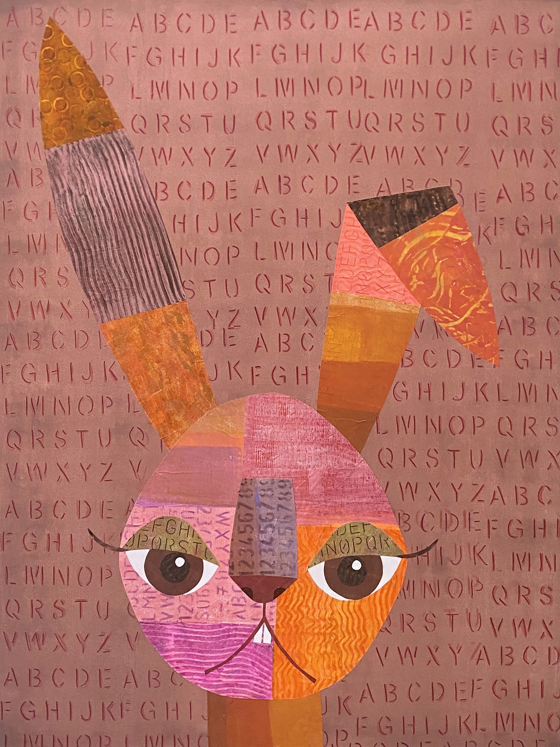 Pink Bunny by Rebecca O'Brien