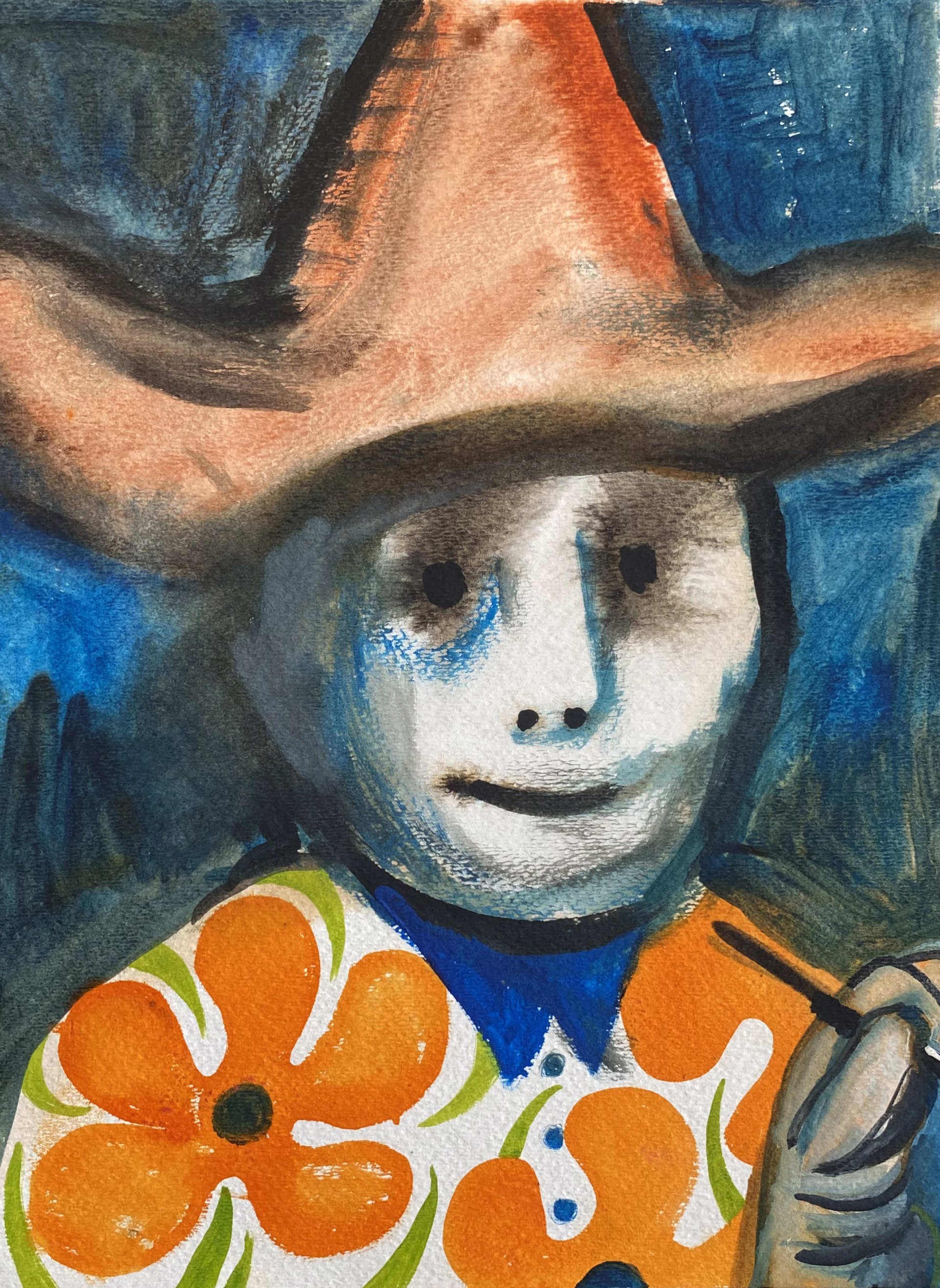 Picasso’s Man in a Hat Finds Happiness in Honolulu by Jill Slaymaker
