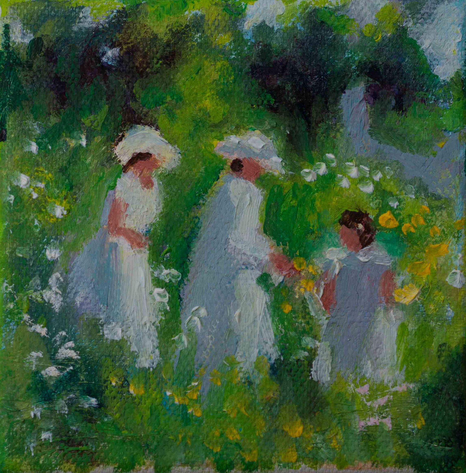 In the Garden by Ann Weibel