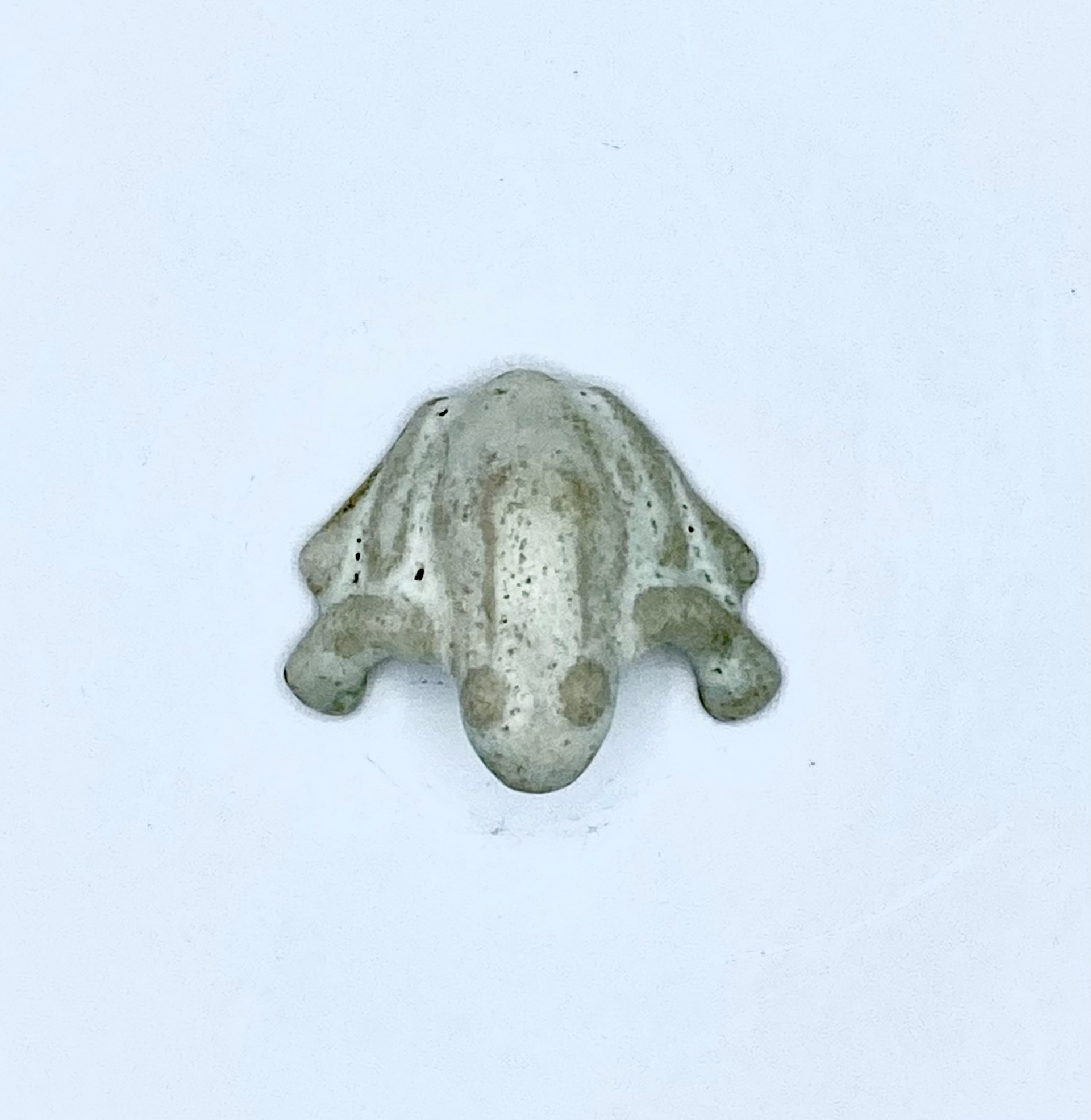 Frog Small Matte White by Satterfield Pottery