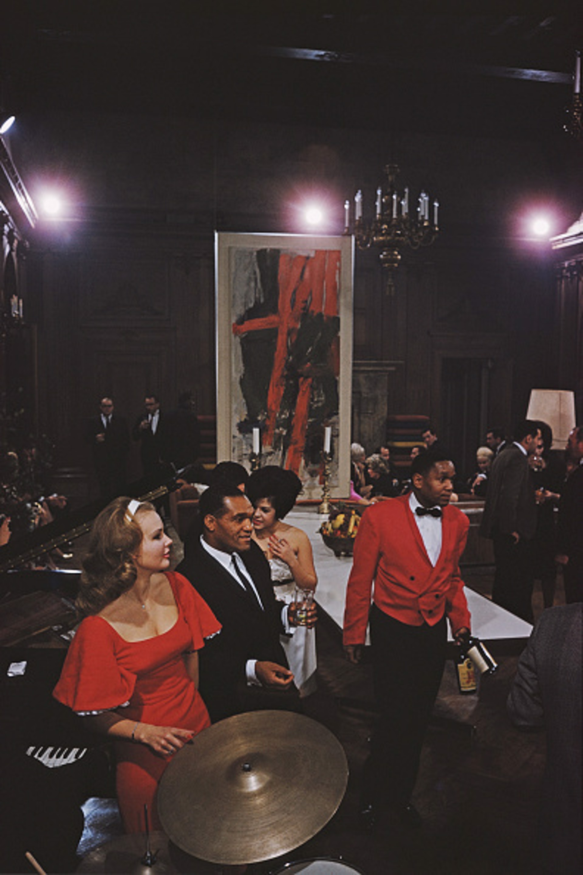 Party At The Playboy Mansion by Slim Aarons
