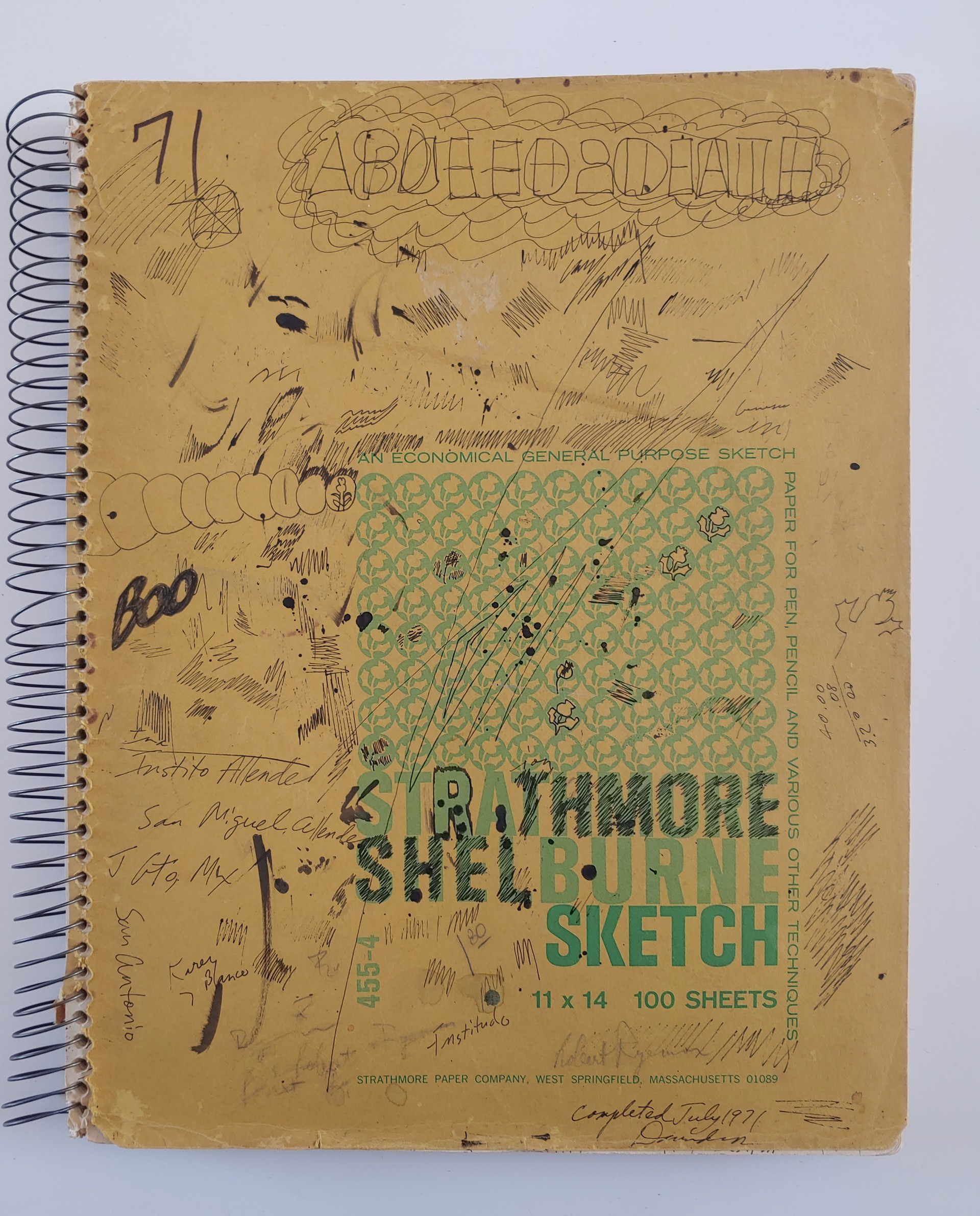 1971 Sketchbook by David Amdur