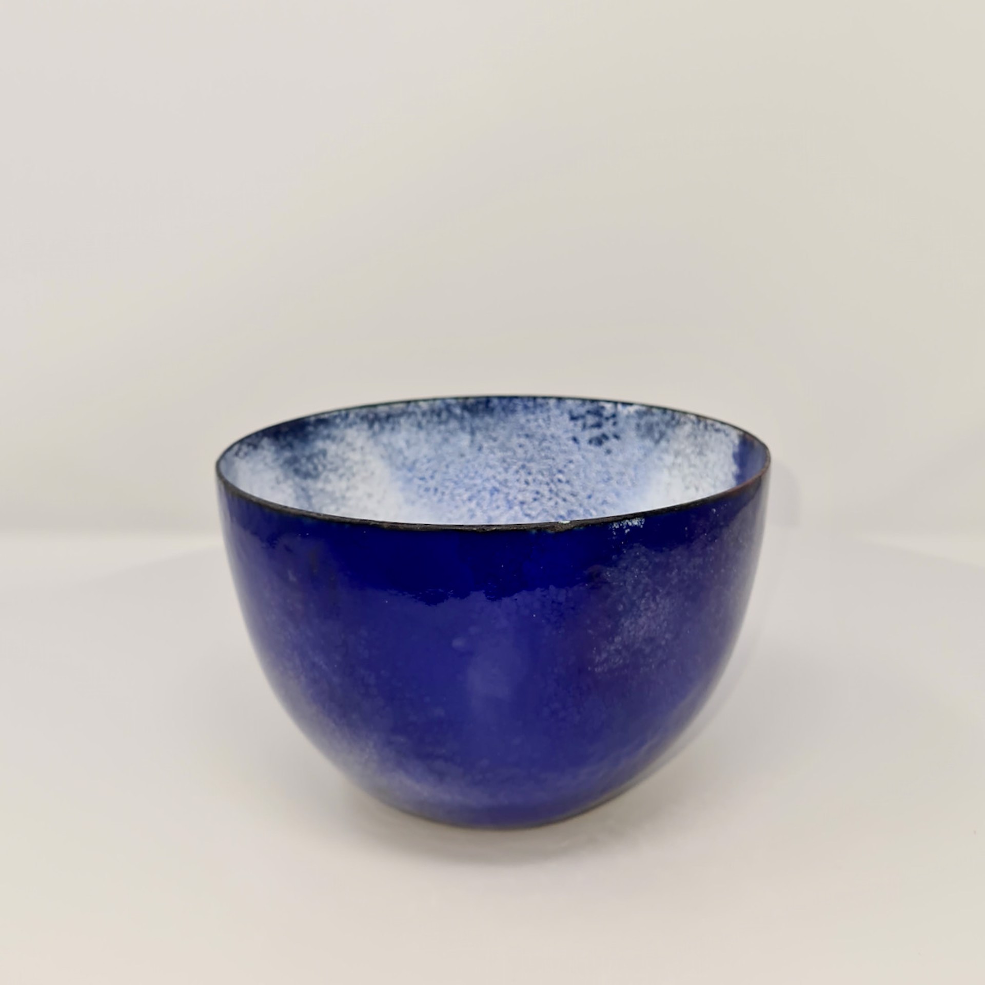 Enamel Copper Medium Bowl by Lundsten Glazzard