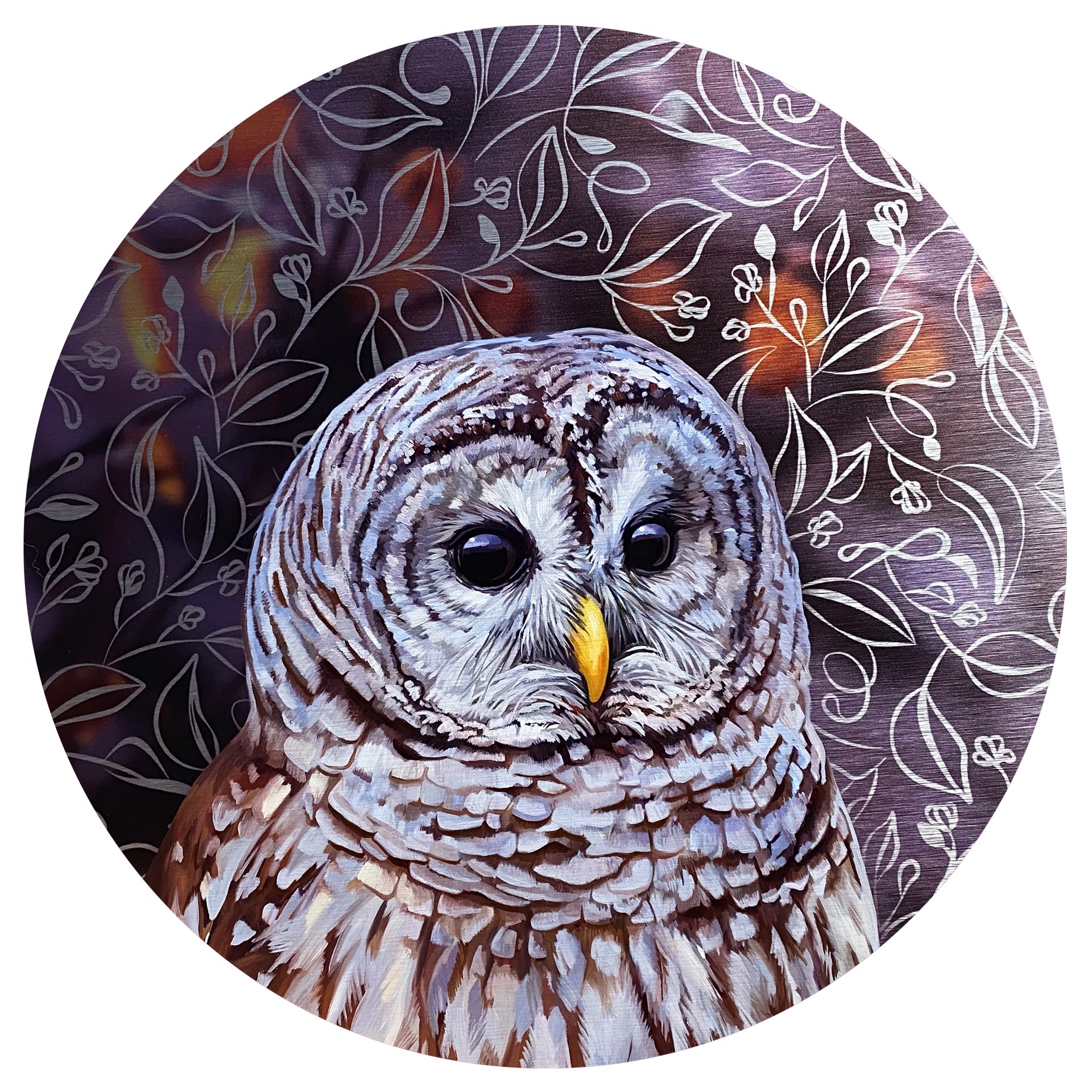 Reflection: Barred Owl by Allison Leigh Smith