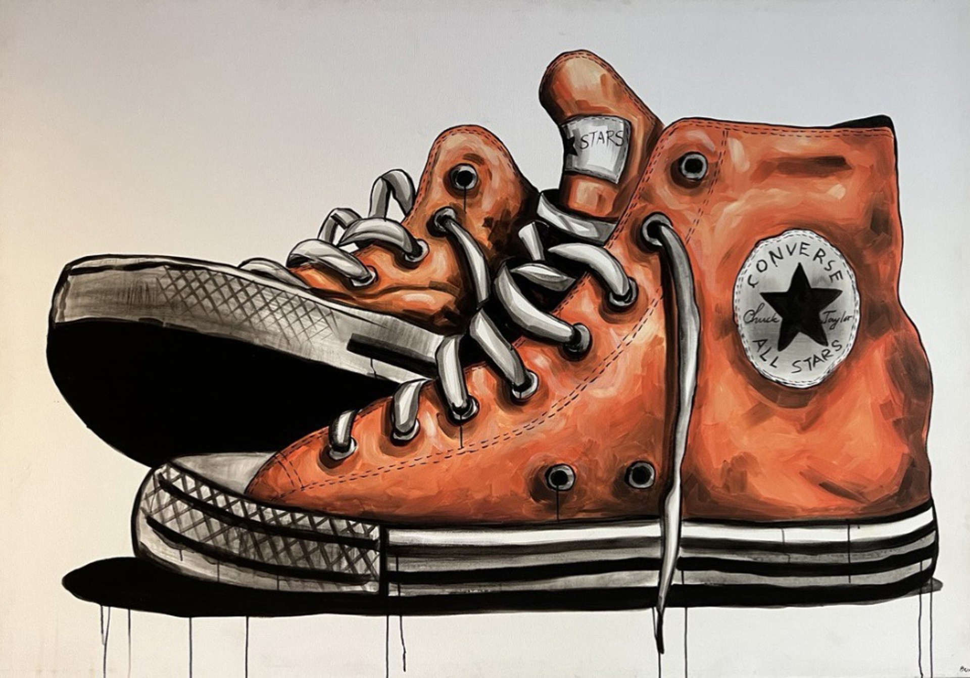 "Orange Converse" by BuMa Project