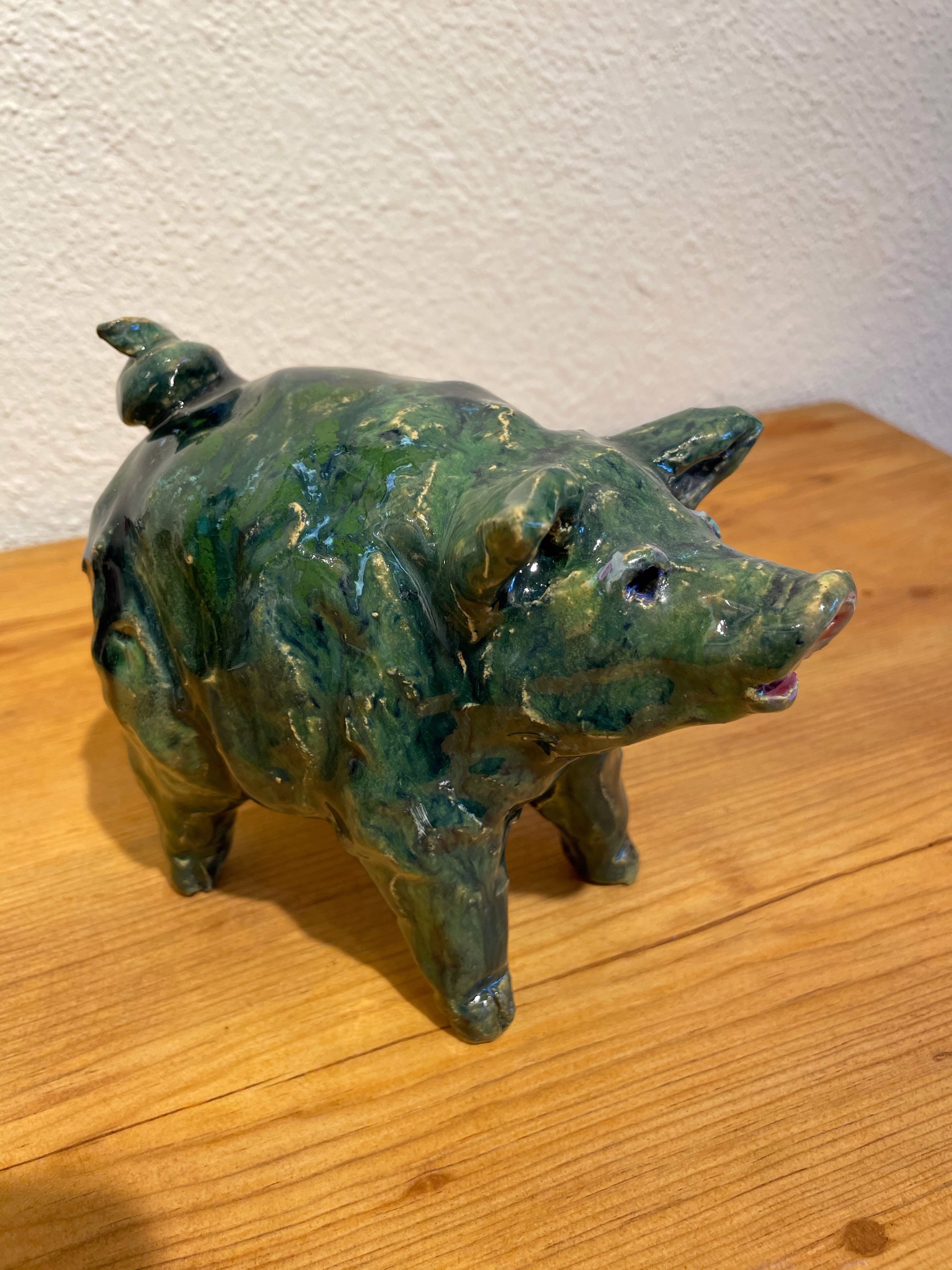 Green Piggle by Kari Rives