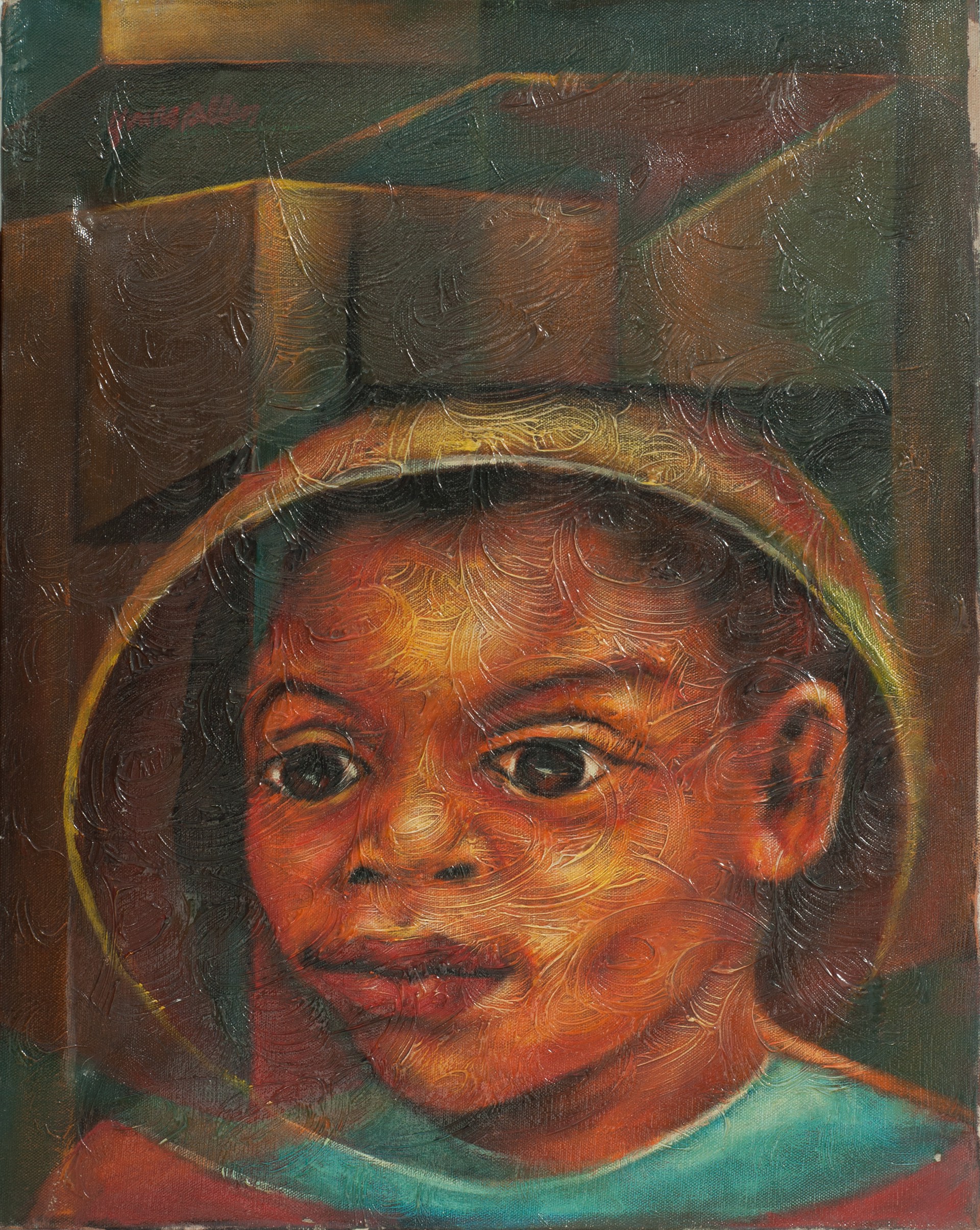 The Young Boy #3-3-96GSN by Jonas Allen (Haitian, b. 1955)