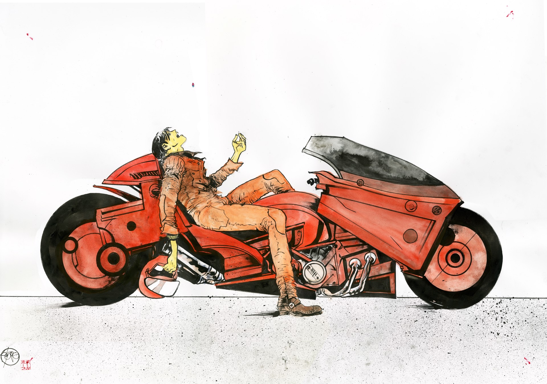 A Tribute to Otomo from Paul Pope by Paul Pope