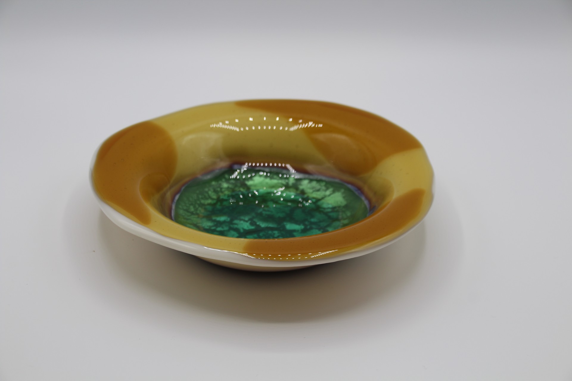 Morning Glory 8" Bowl by Kathy Burk