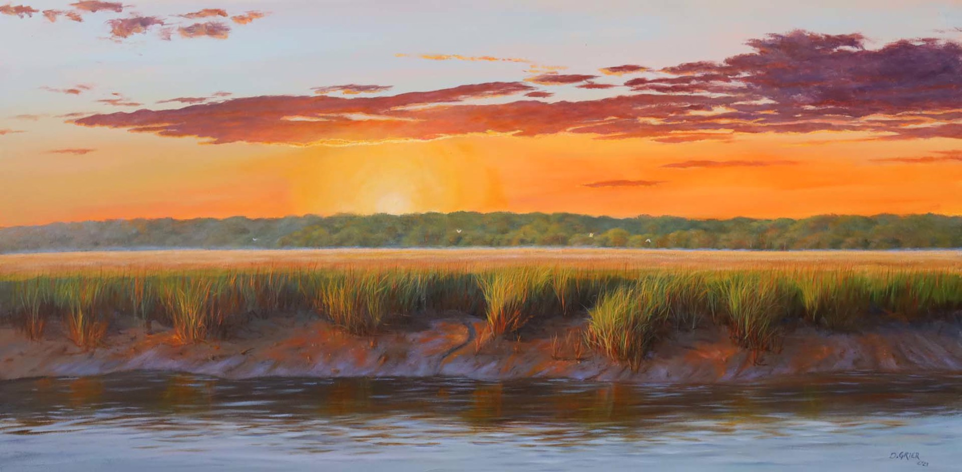 Distant Flight II by Douglas Grier