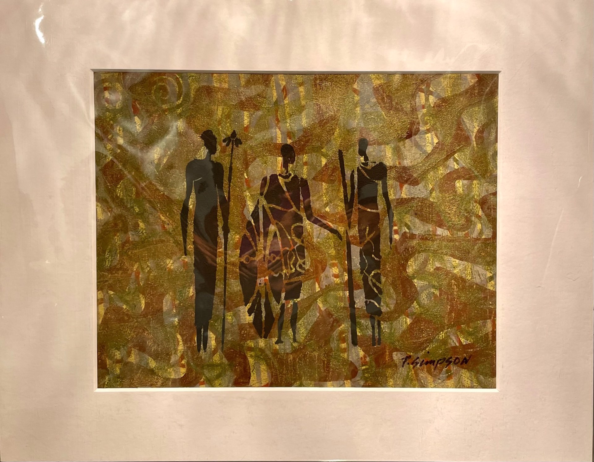 Three Leaders, Copper by Patricia Simpson