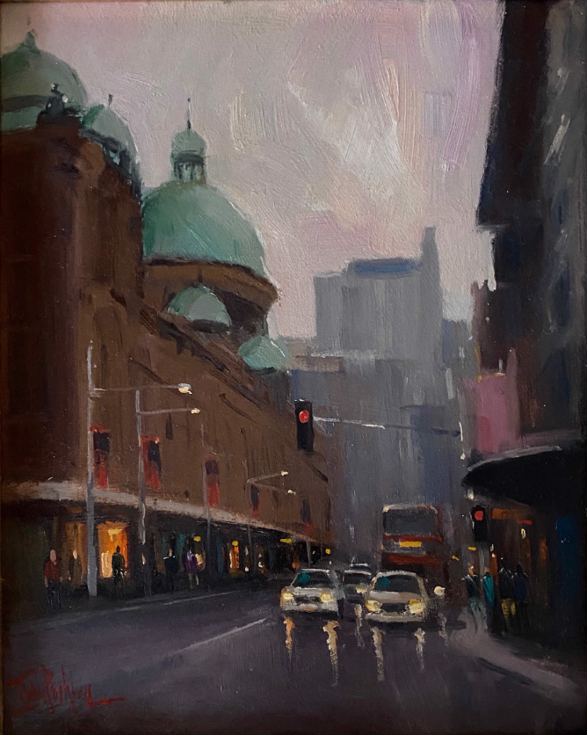 City, George Street by John Perkins