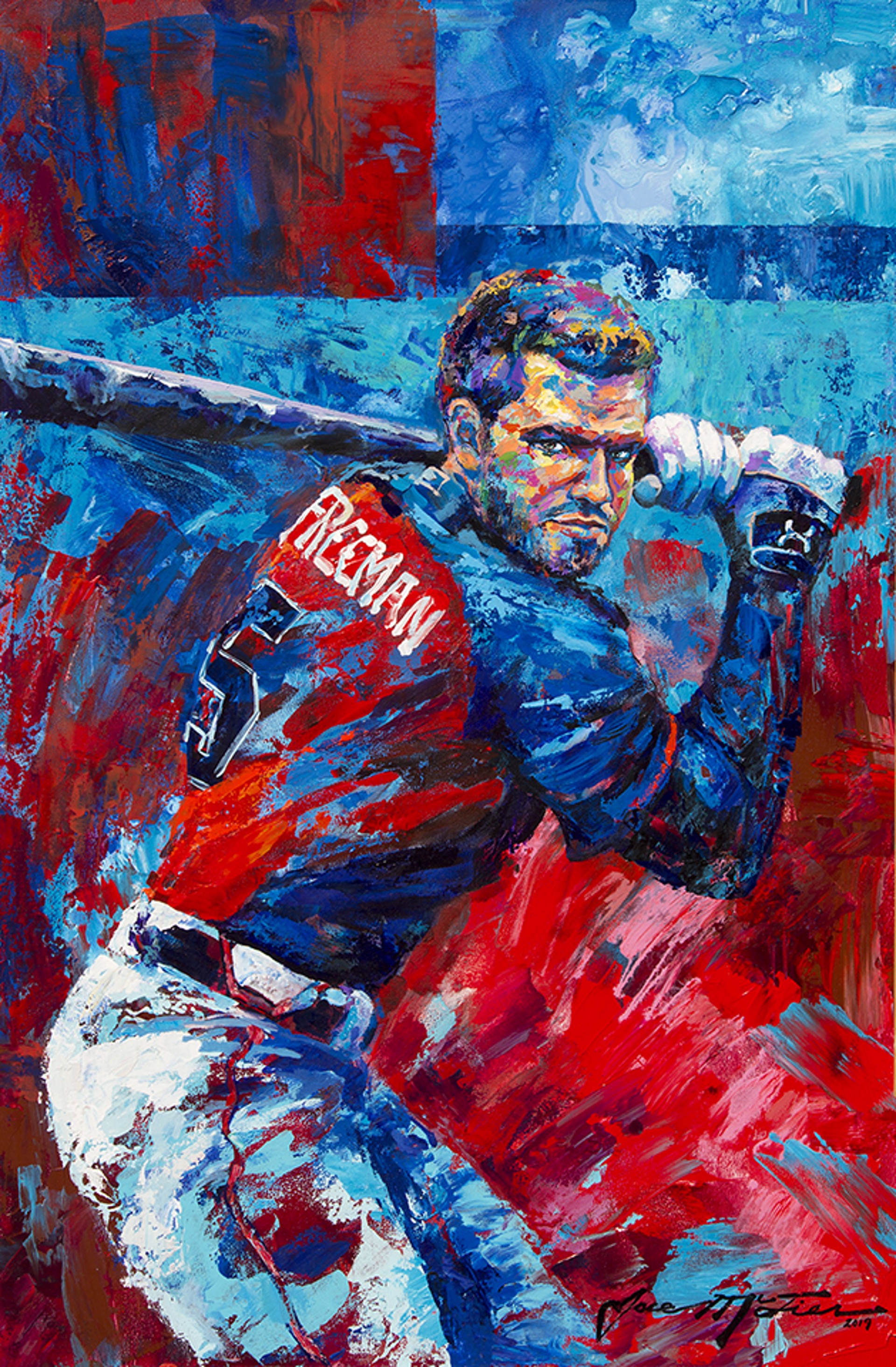 "The Process" - Freddie Freeman by Jace McTier