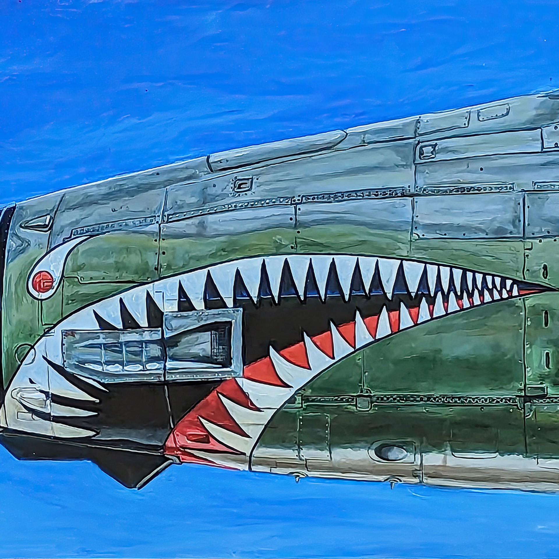 F105G Thunderbird by Shan Fannin