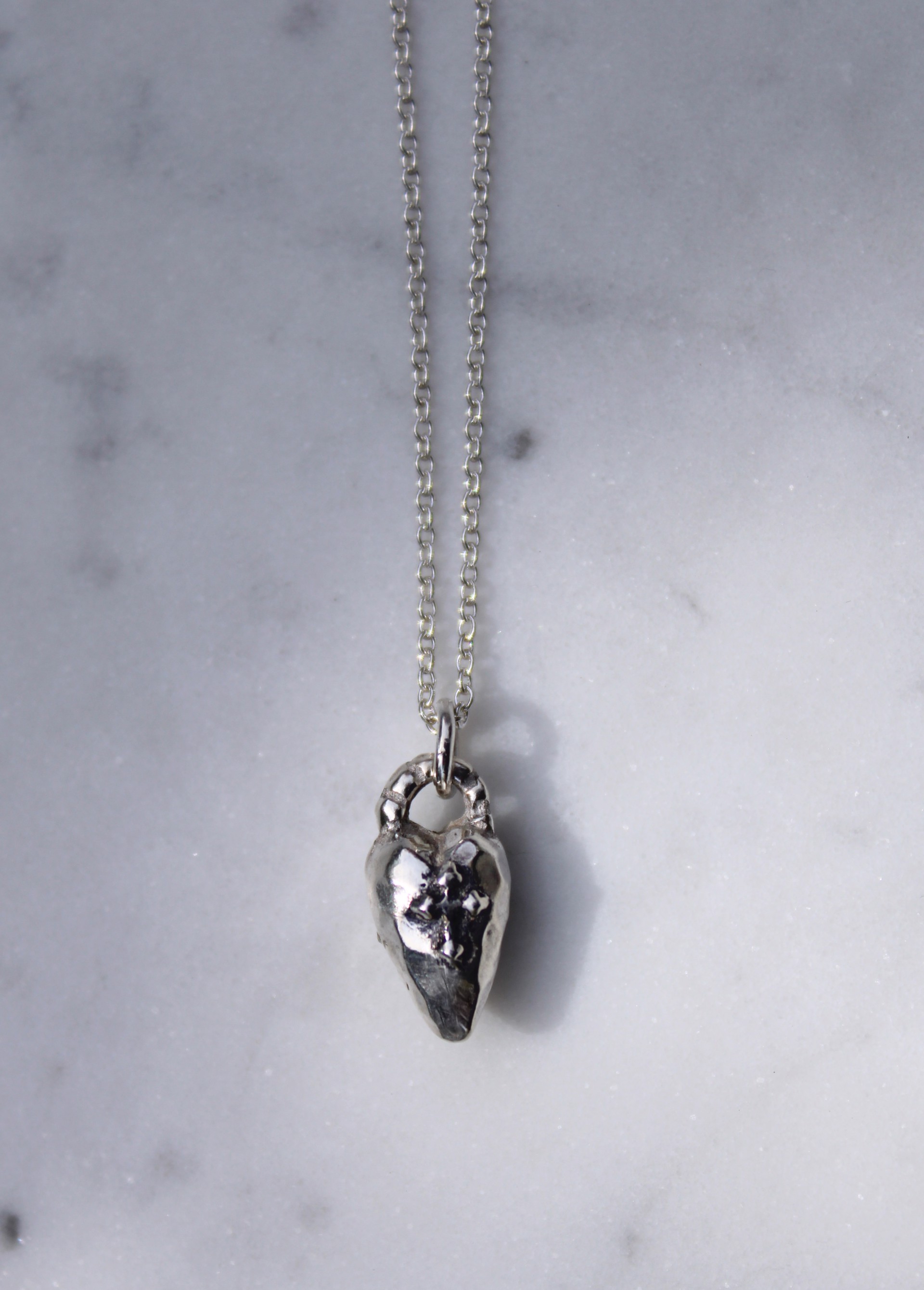 Heart with Accents Necklace by Terry Williams Brau