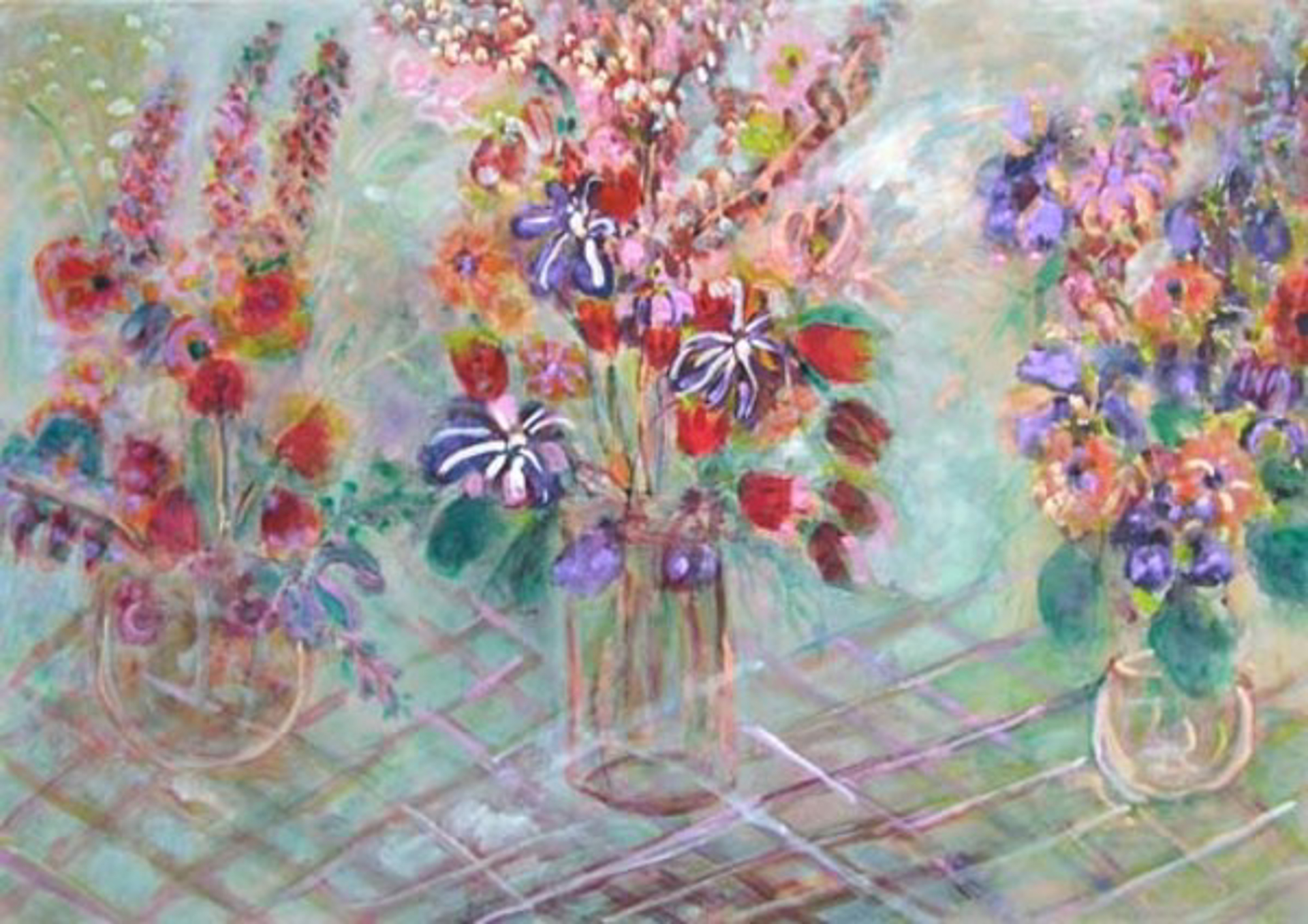 Triple Birthday Bouquets by David Barnett