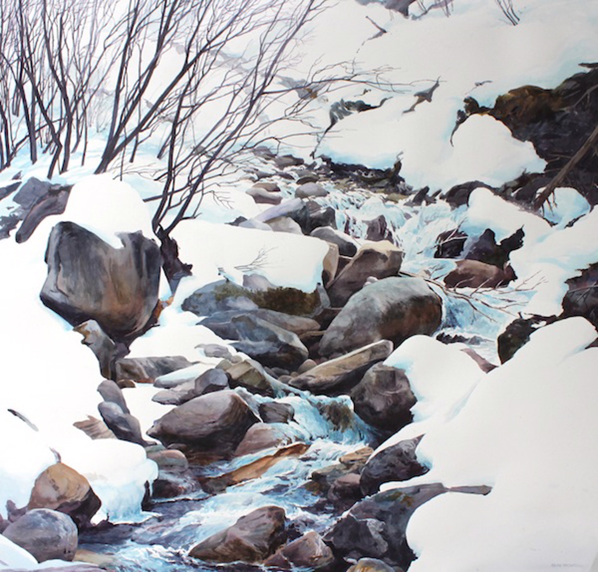 Mountain Stream by Keith Thomson