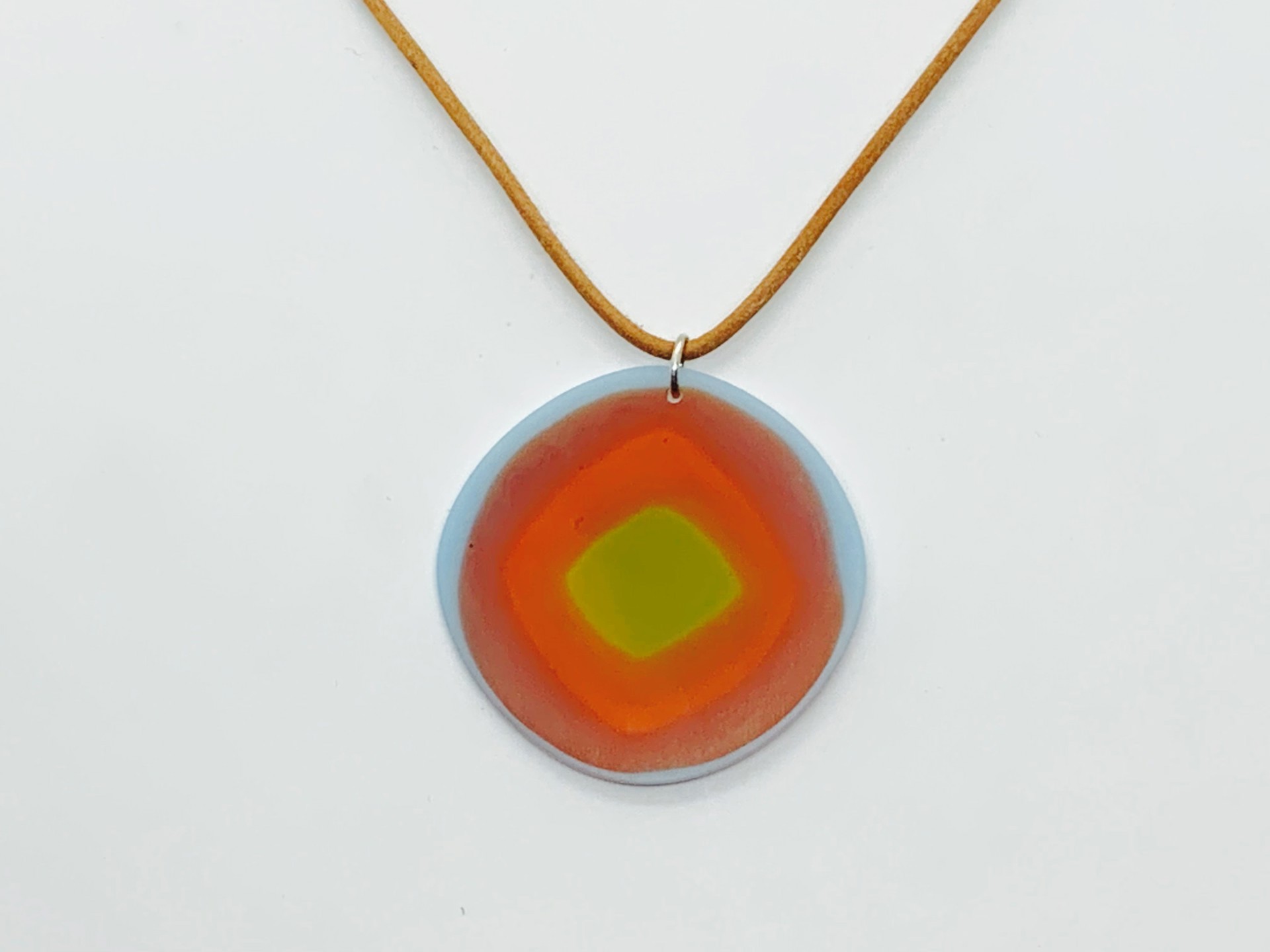 Compressed Glass Necklace by Chris Cox