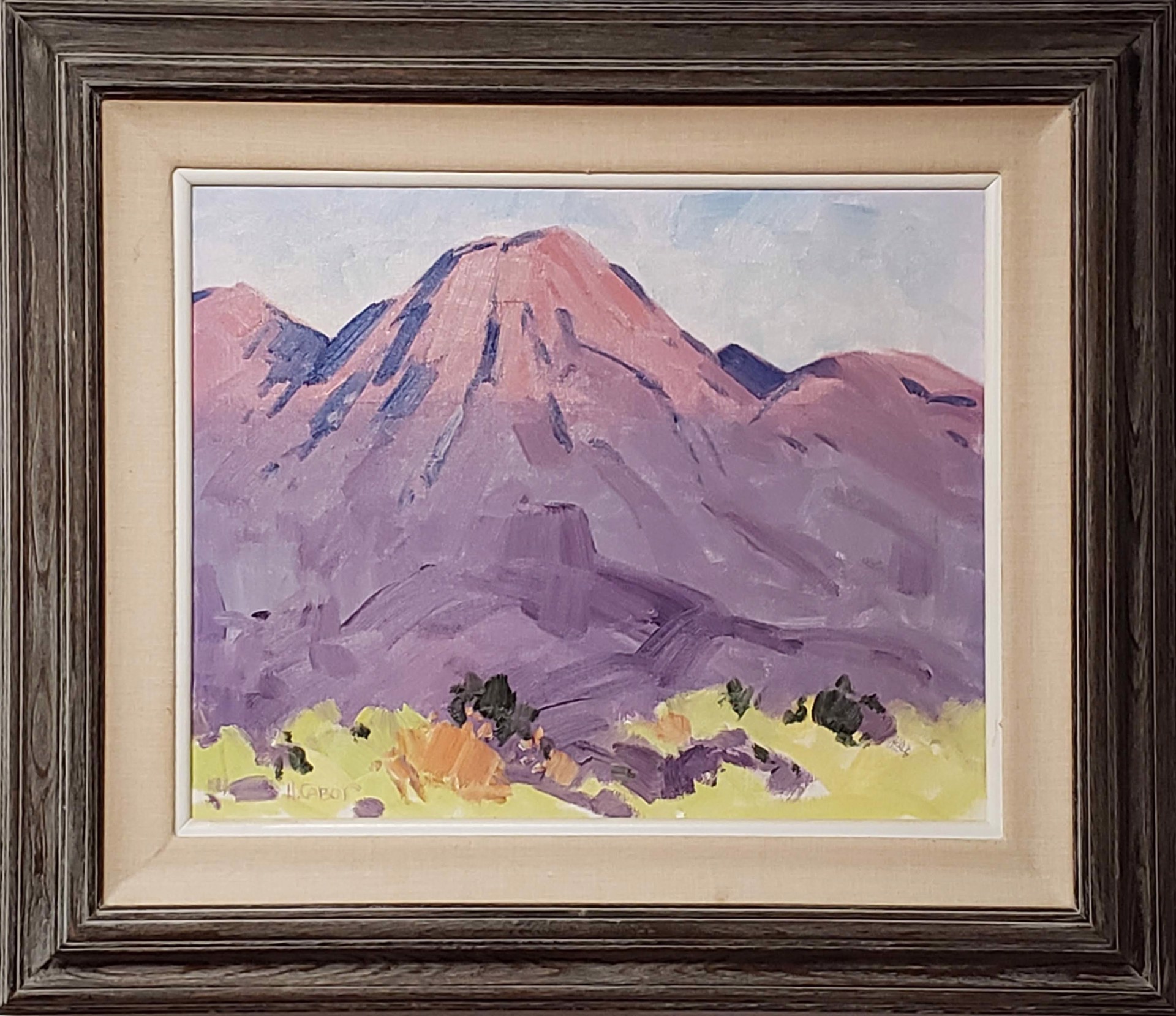 Purple Mountain ~ Inquire to Order by Giclees Hugh Cabot