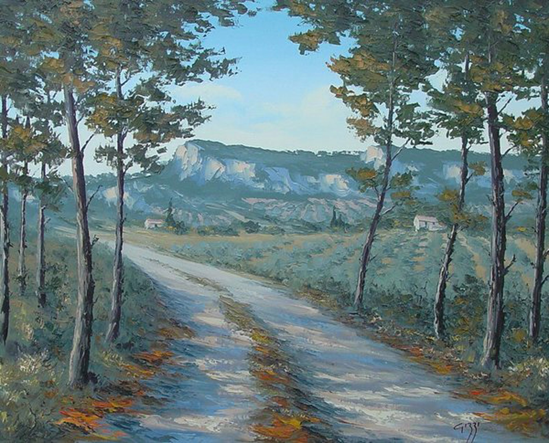 Road and Mountain by Raymond Gizzi