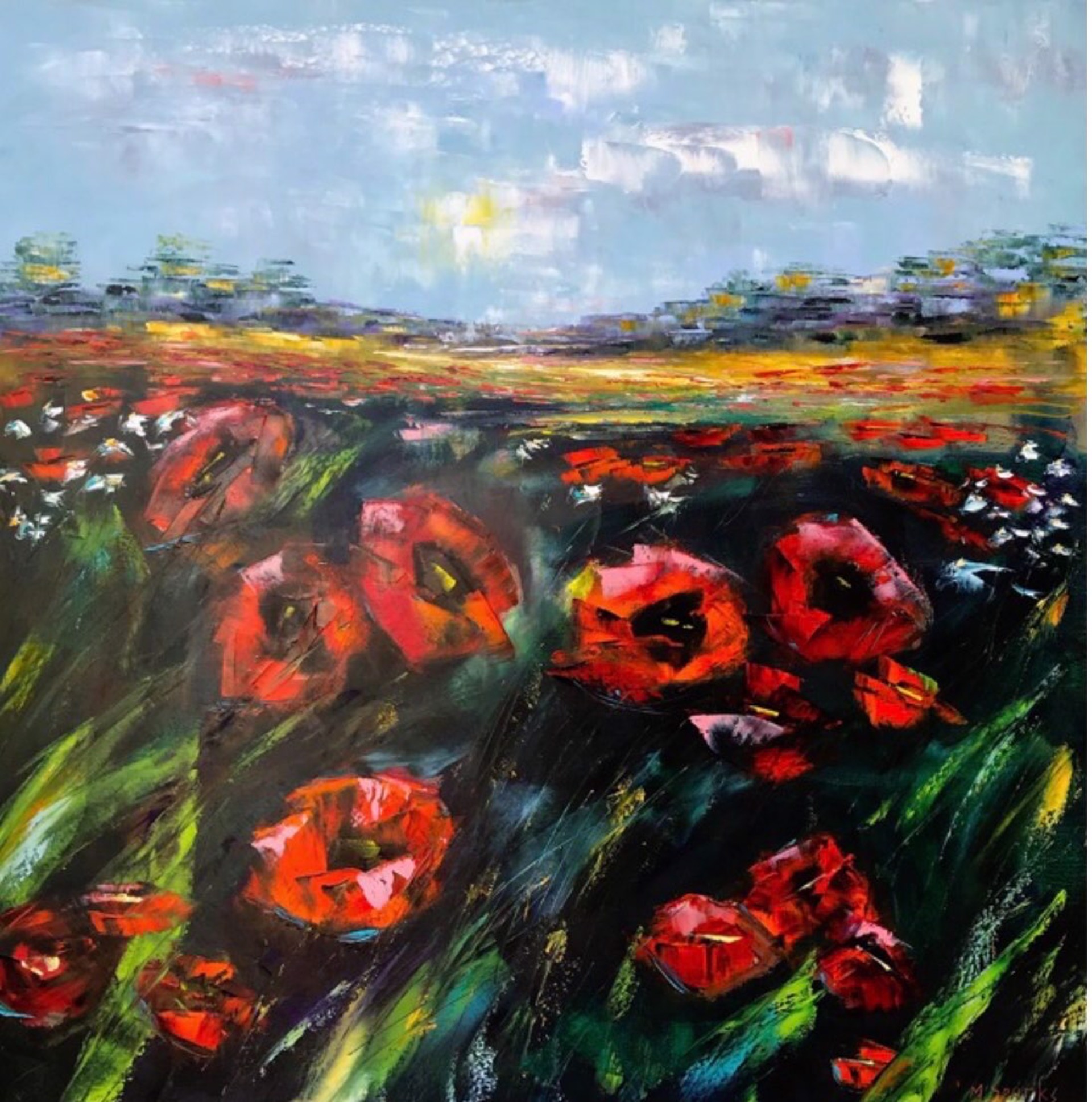 A Passion for Poppies by Marilyn Sparks