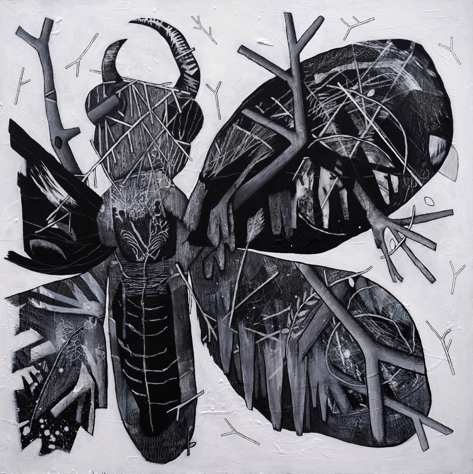 Imaginary Insect Emerging Incomplete by Jesse Narens