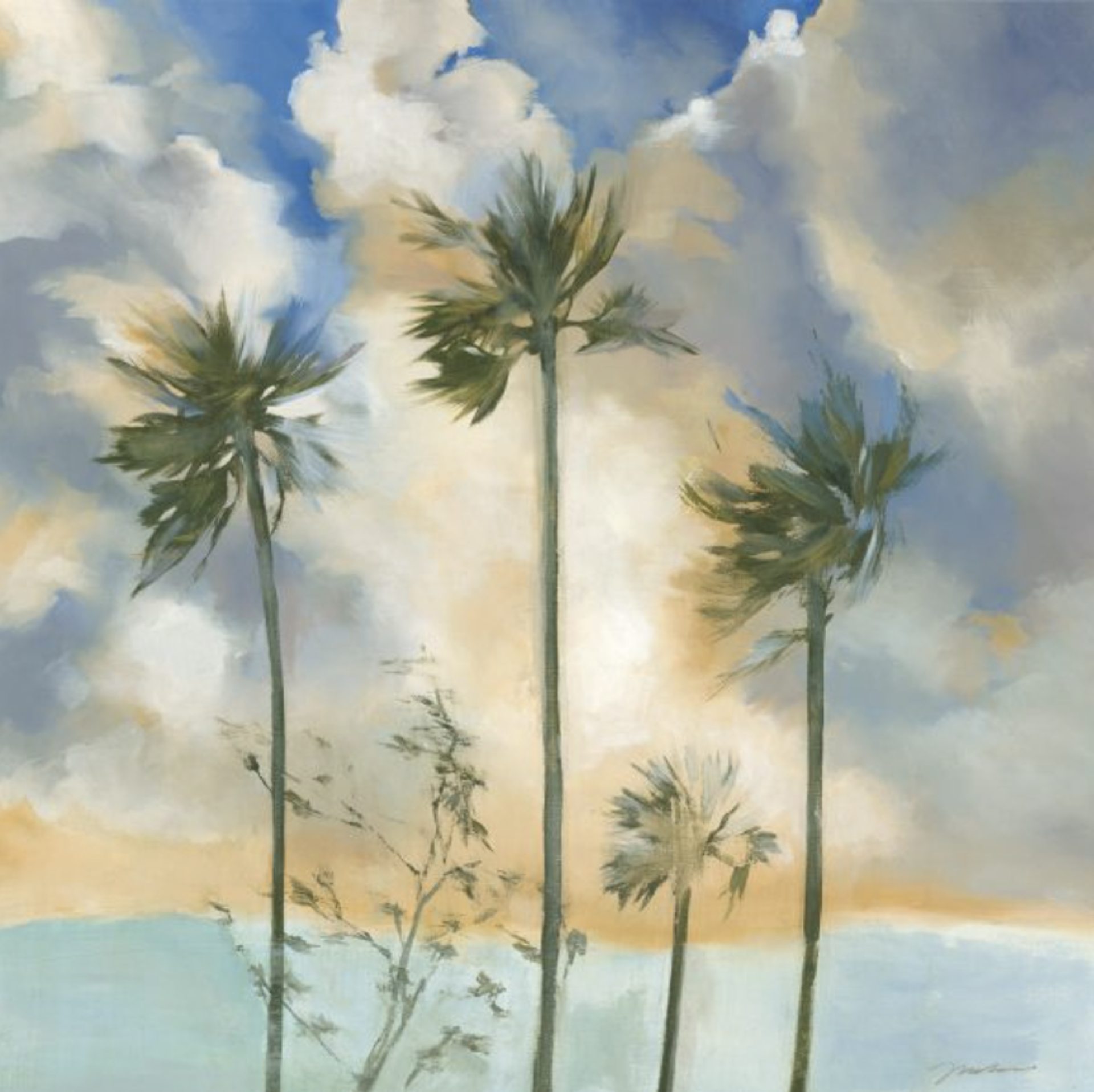 Palms on the Wind by Liz Jardine