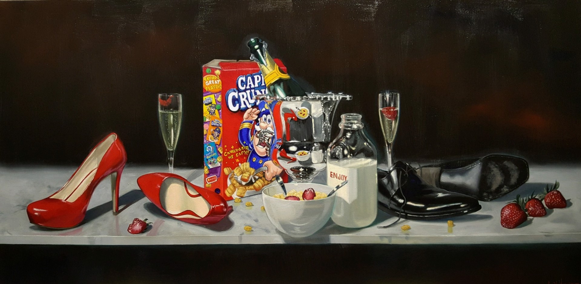 Wild Night (SOLD) by Amy Nelder