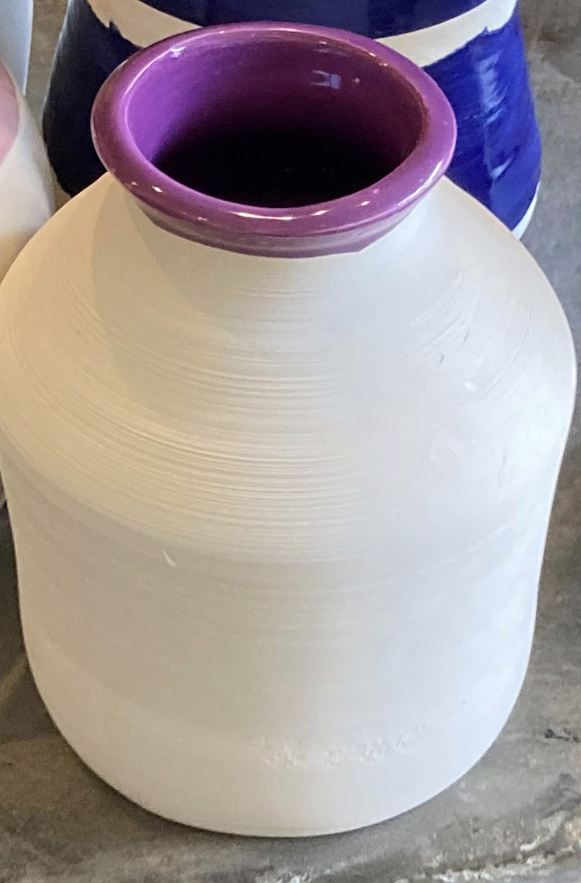Purple Vase by Austin Center