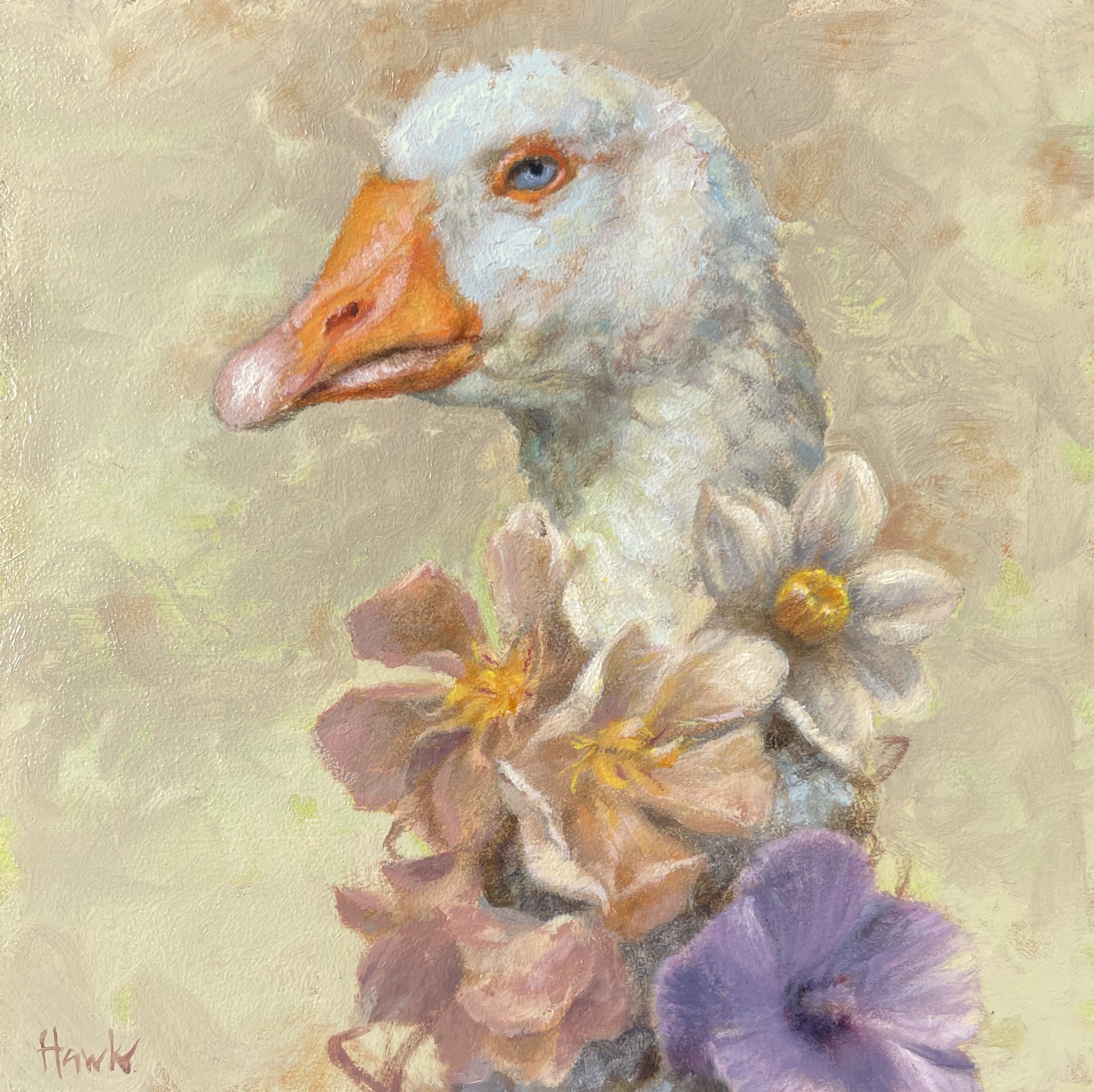 Garnished Goose by Dana Hawk