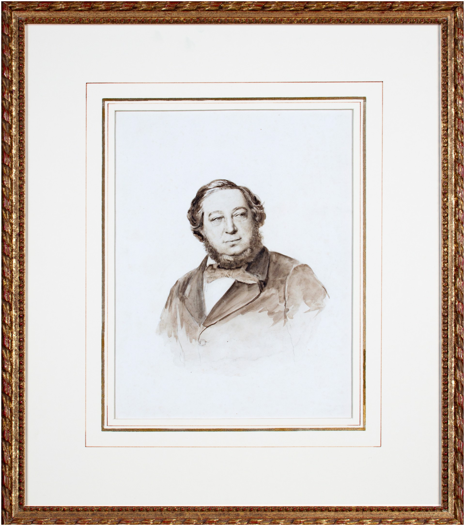 Portrait of Baron Mayer de Rothschild, Rothschild Collection by Oscar Gustave Rejlander