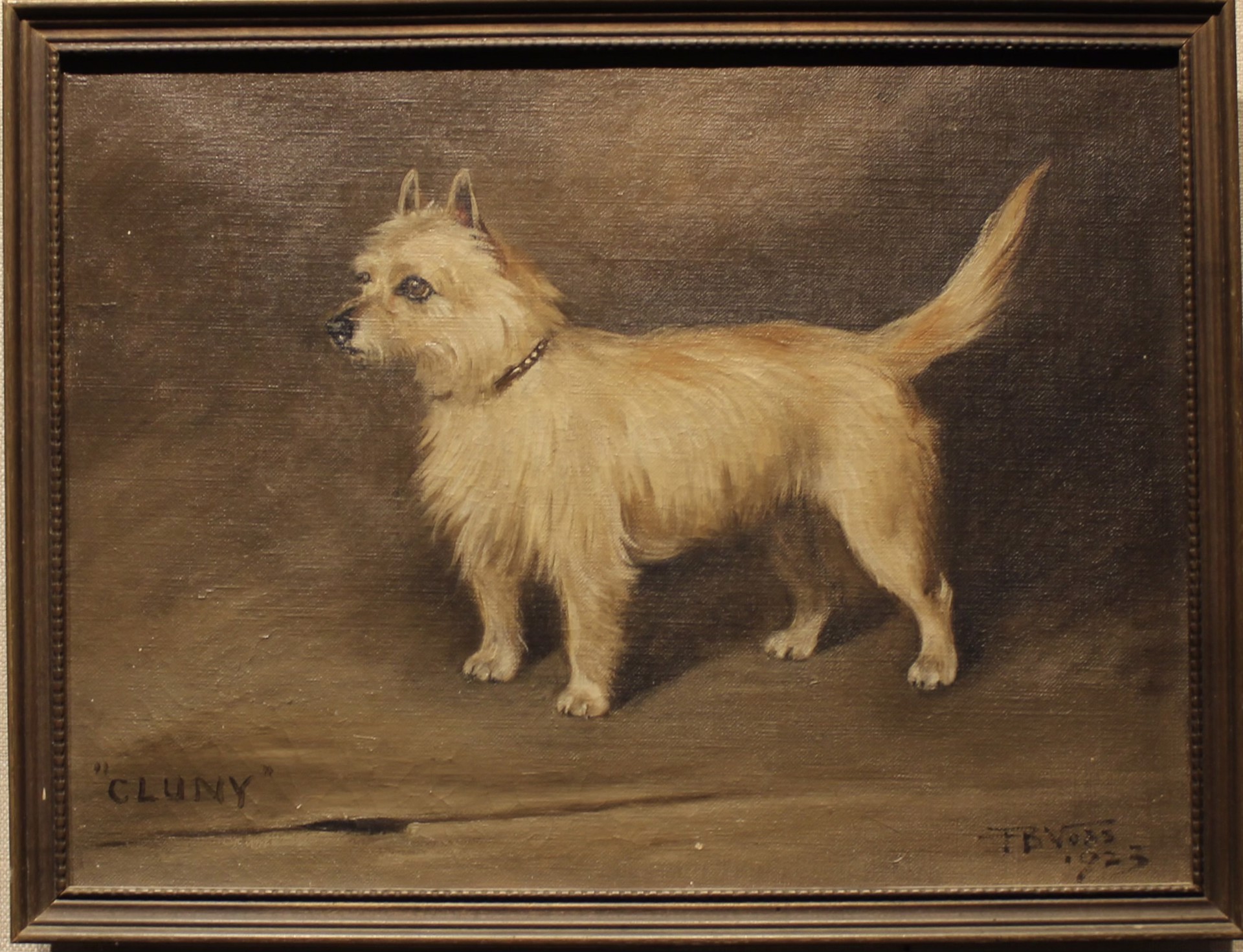 ‘BEG’ & ‘CLUNY’ TWO TERRIERS (a pair) by Franklin Voss