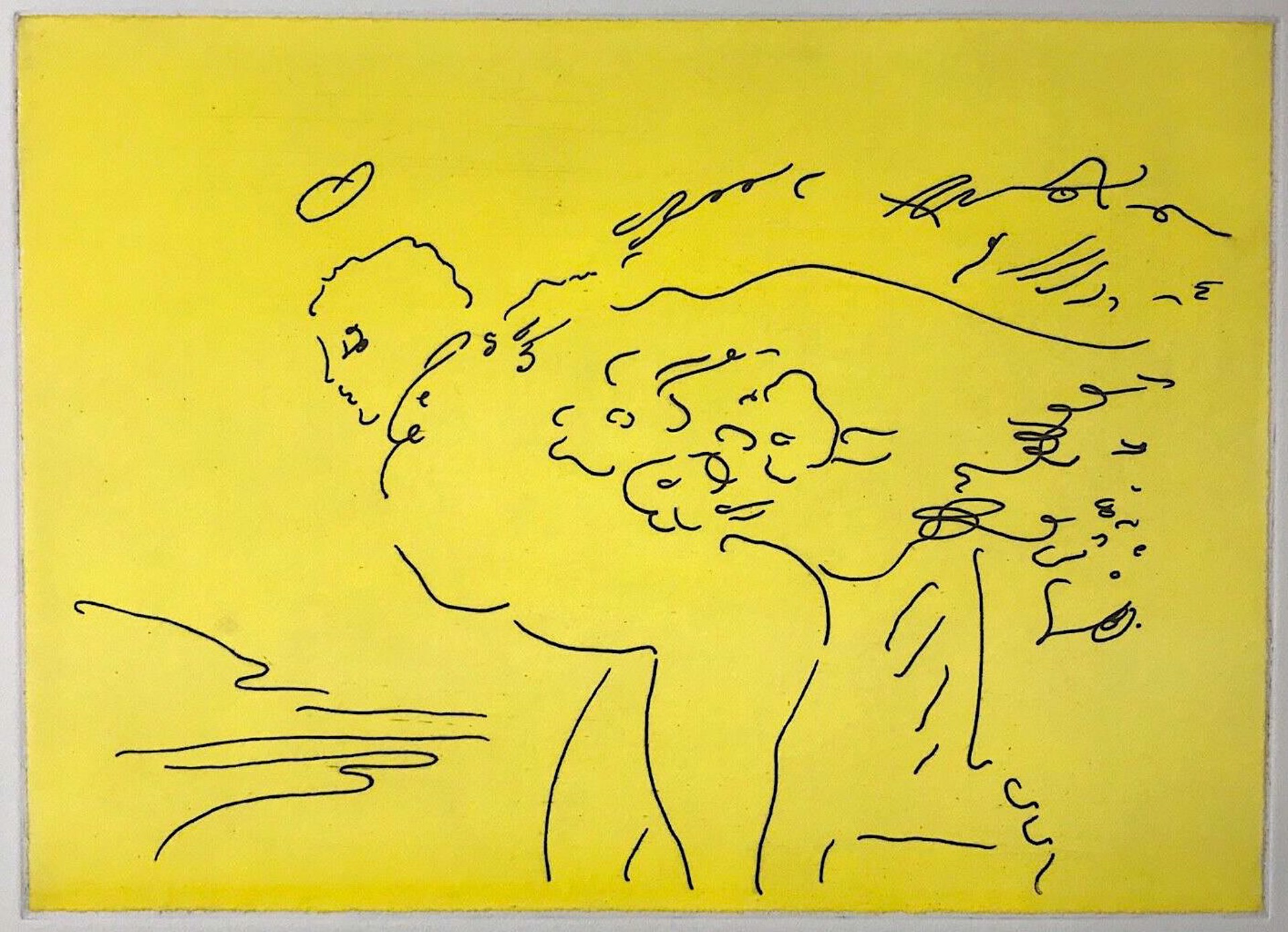 Angels 5 from the complete suite of six by Peter Max