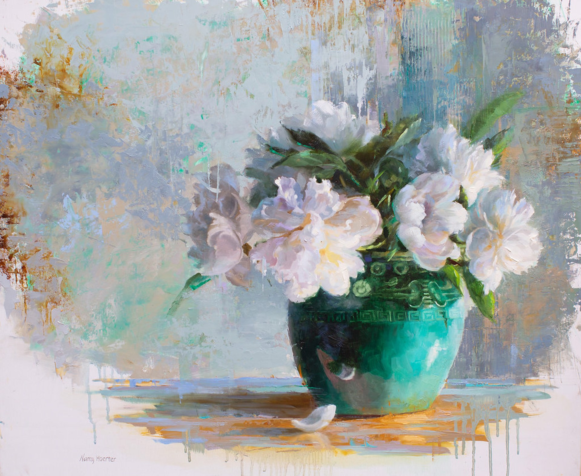 The Green Vase by Nancy Hoerter