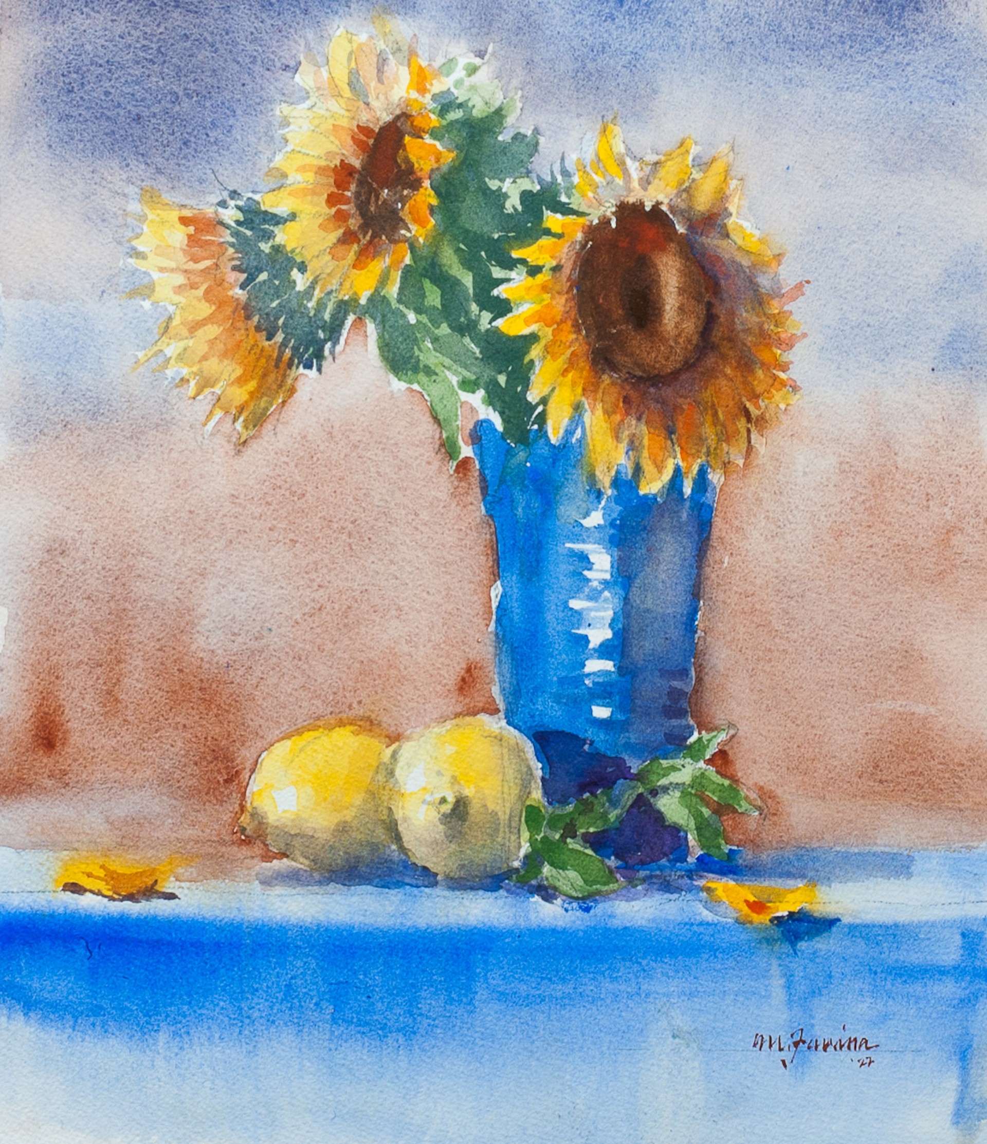 Sunflowers & Lemons by Mark Farina
